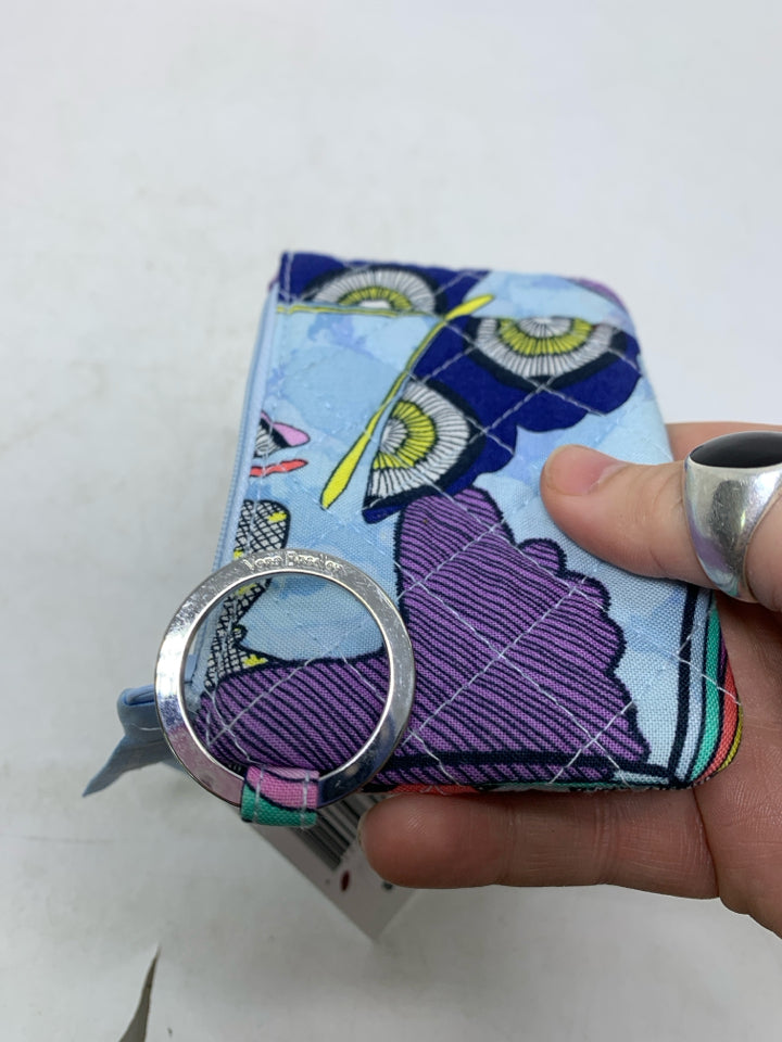 Vera Bradley Zip ID Case in Butterfly By- New With Tags