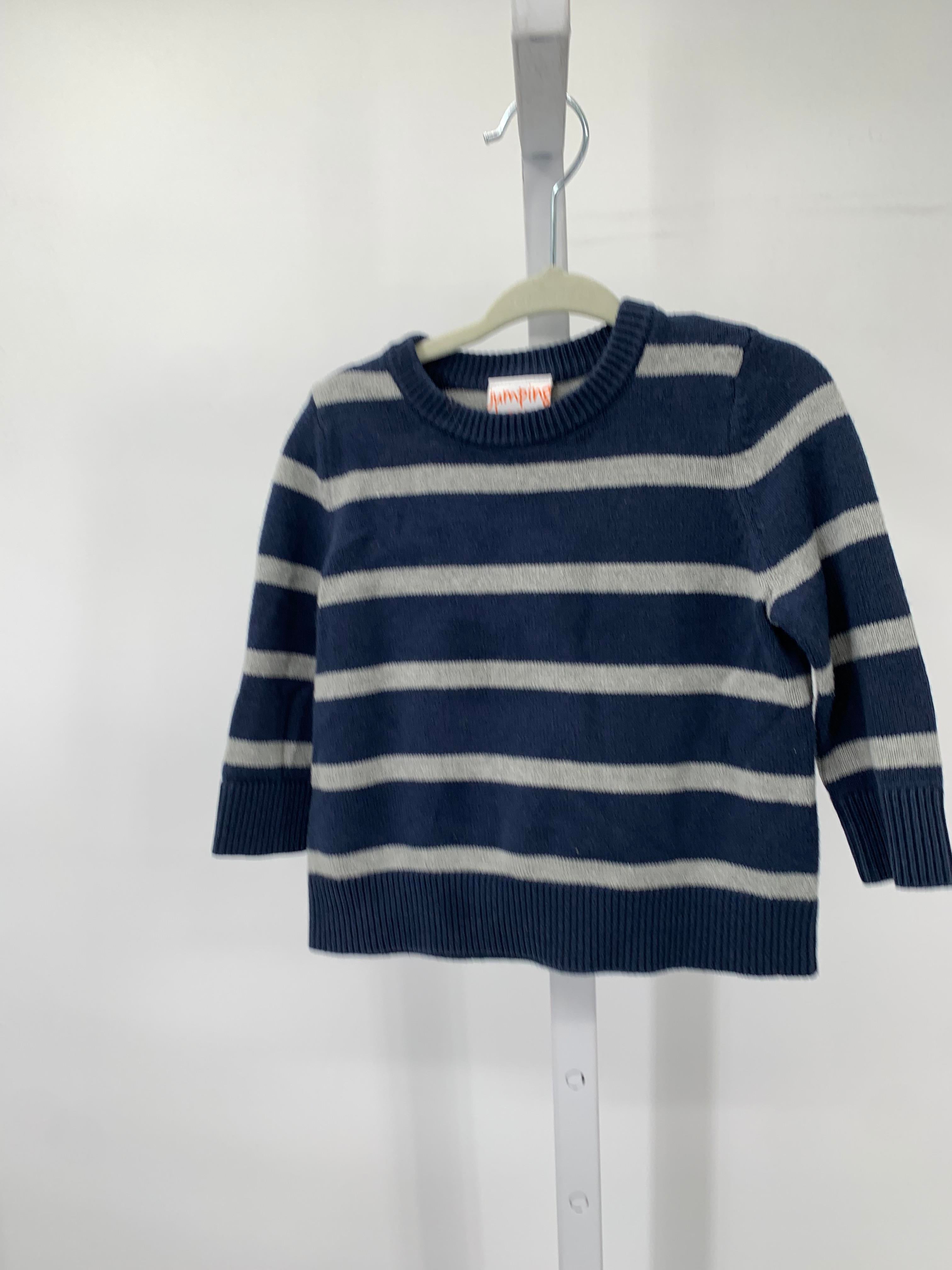 GREY STRIPES SWEATER