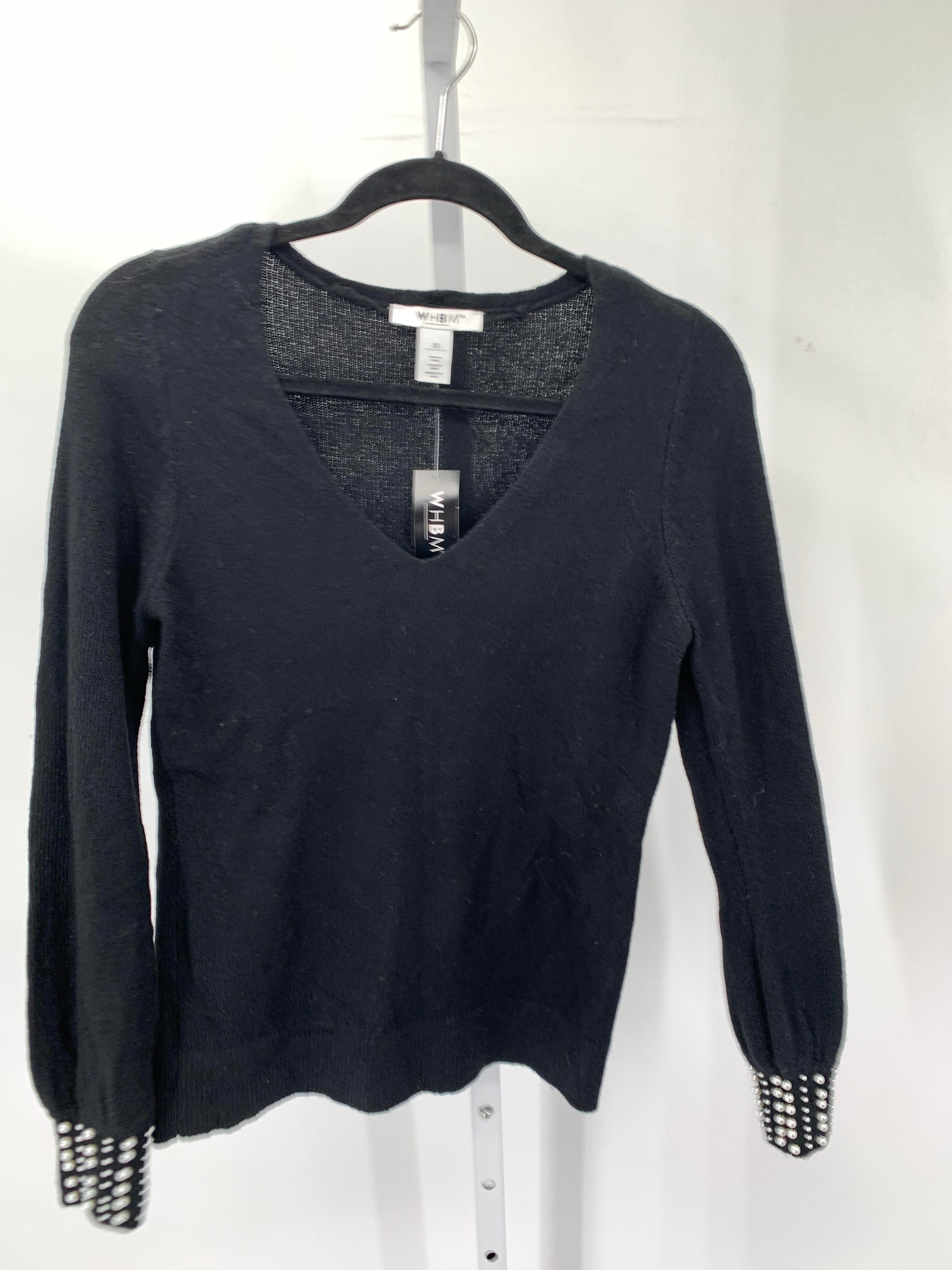 White House Black Size X Small Misses Long Slv Sweater