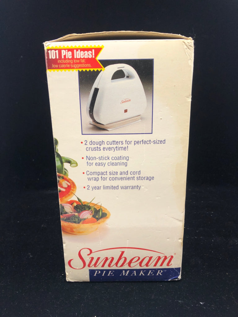 NIB SUNBEAM PIE MAKER.