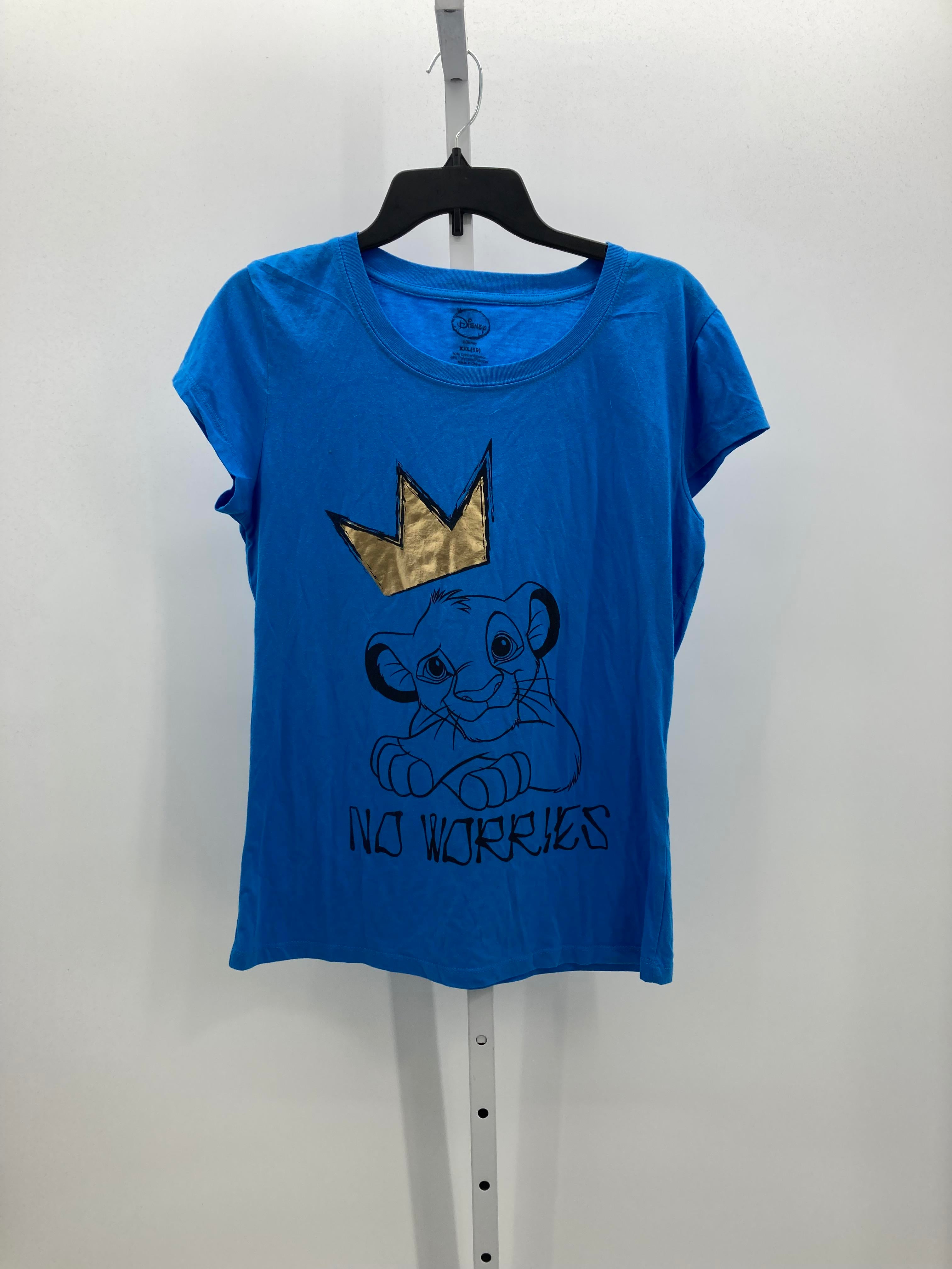 Disney Size XXL Juniors Short Sleeve Shirt