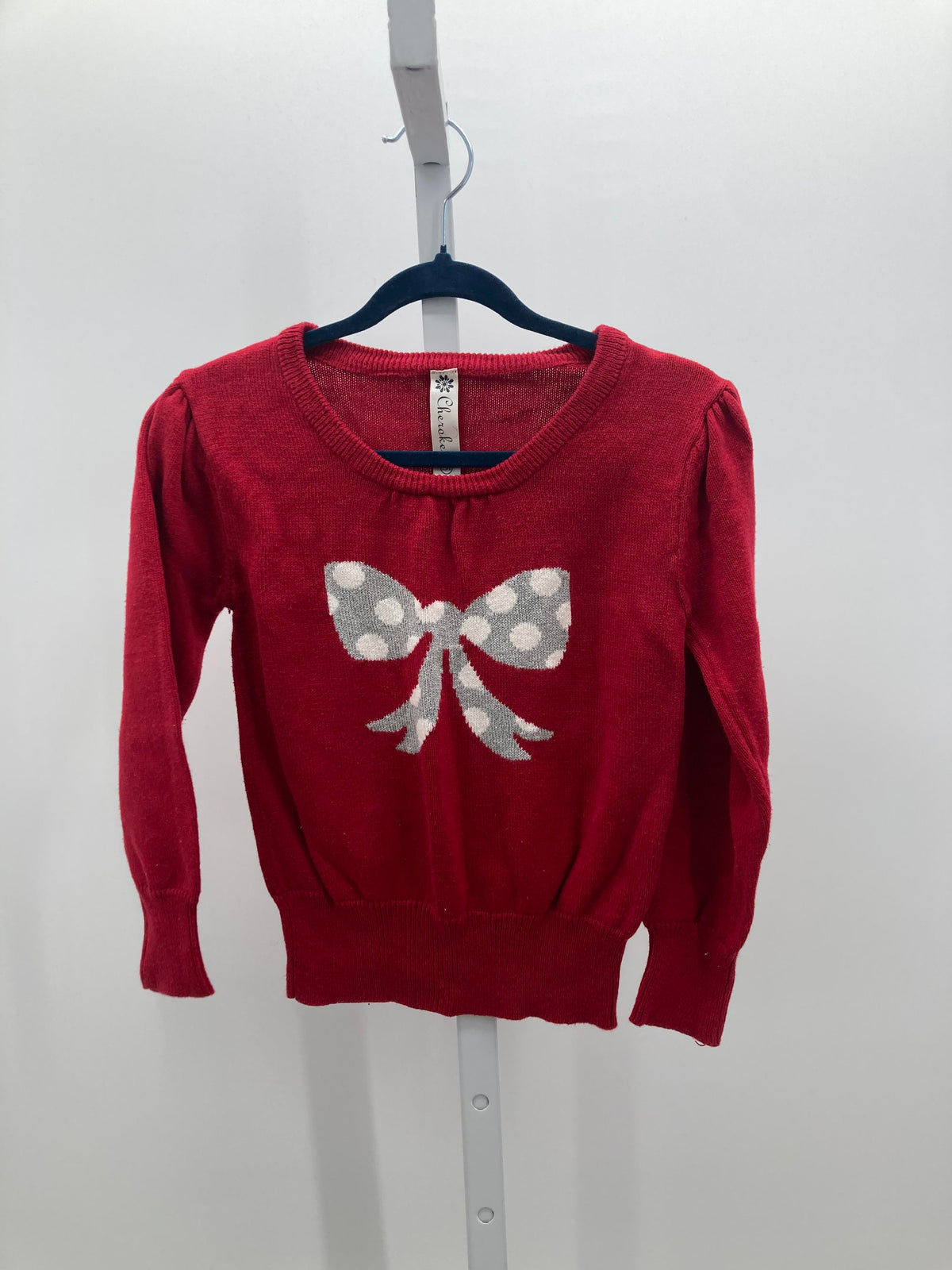 Cherokee Size 5T Girls Long Sleeve Sweater