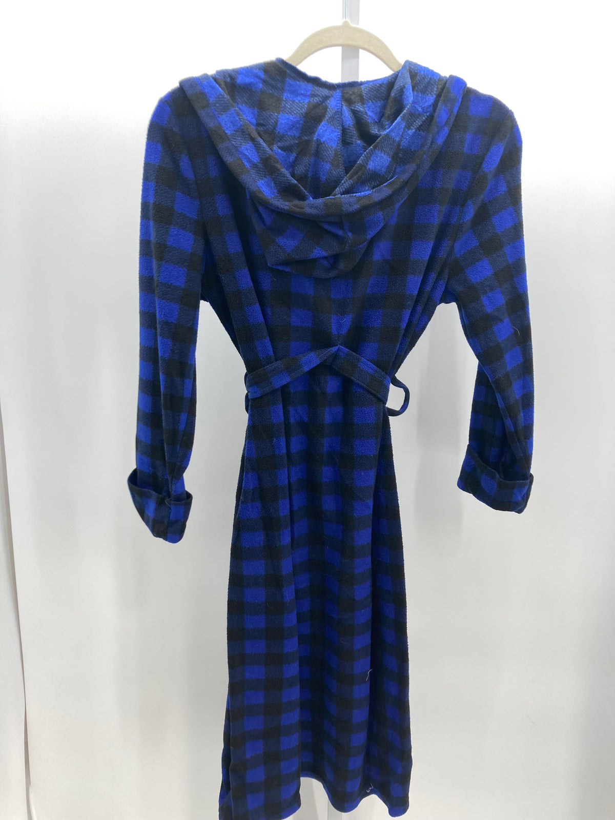 BLACK PLAID FLEECE