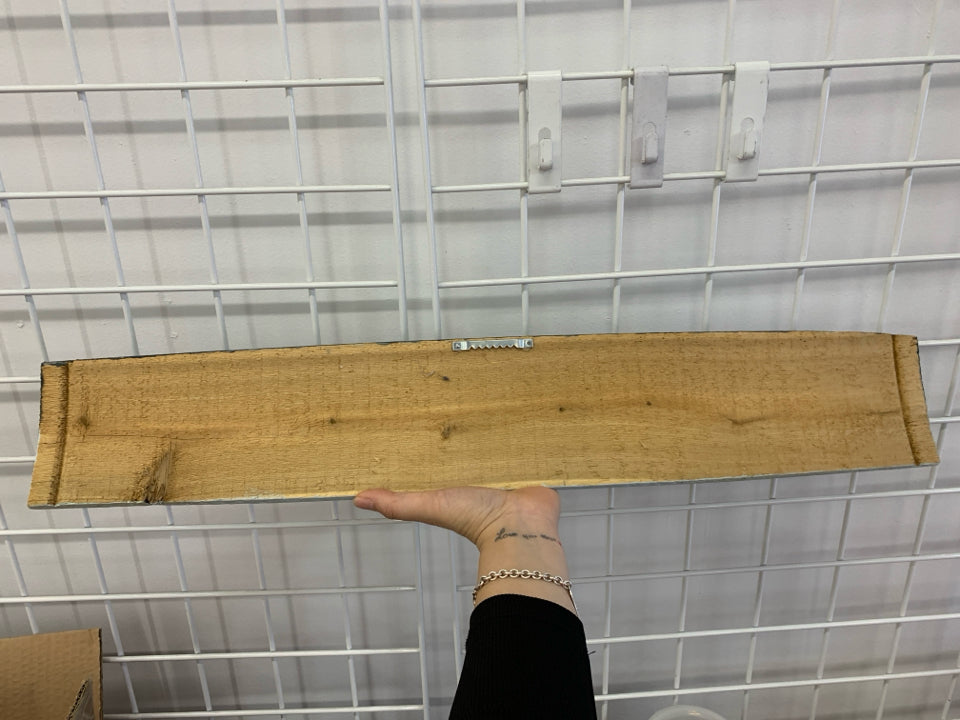 SNOWY COTTAGES PAINTED WOOD WALL ART.