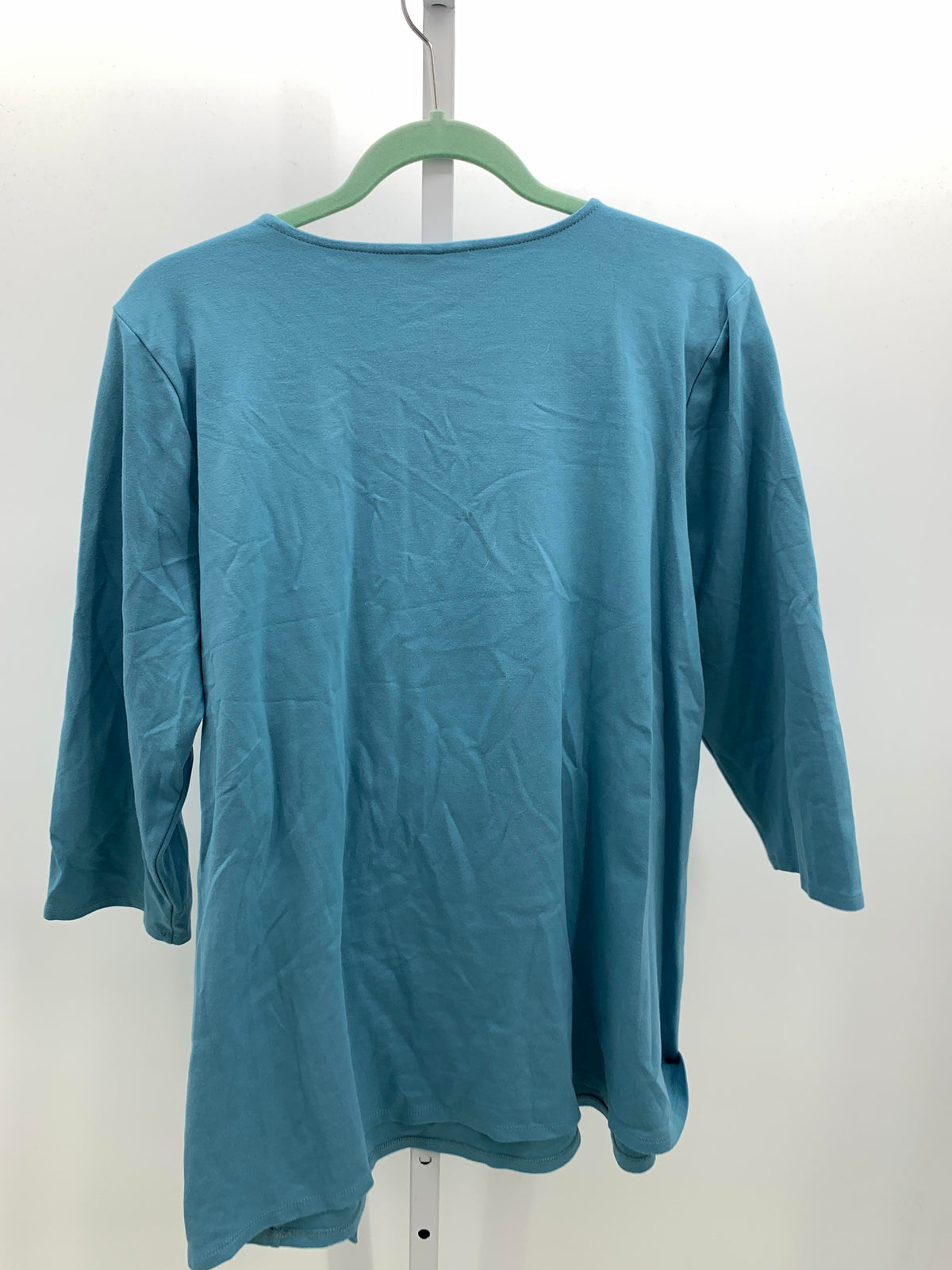 J-Jill Size Extra Large Misses 3/4 Sleeve Shirt