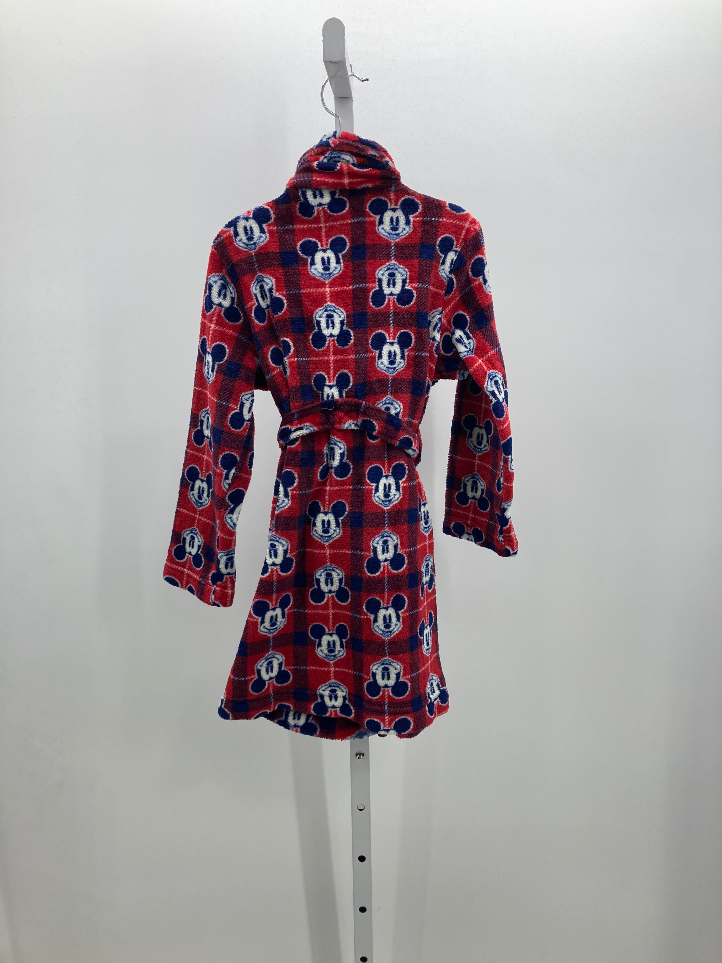 BLUE PLAID FLEECE MICKEY MOUSE