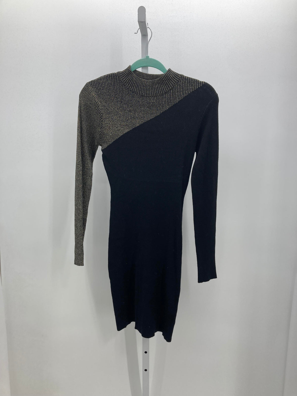 Say What? Size Extra Large Juniors Long Sleeve Dress