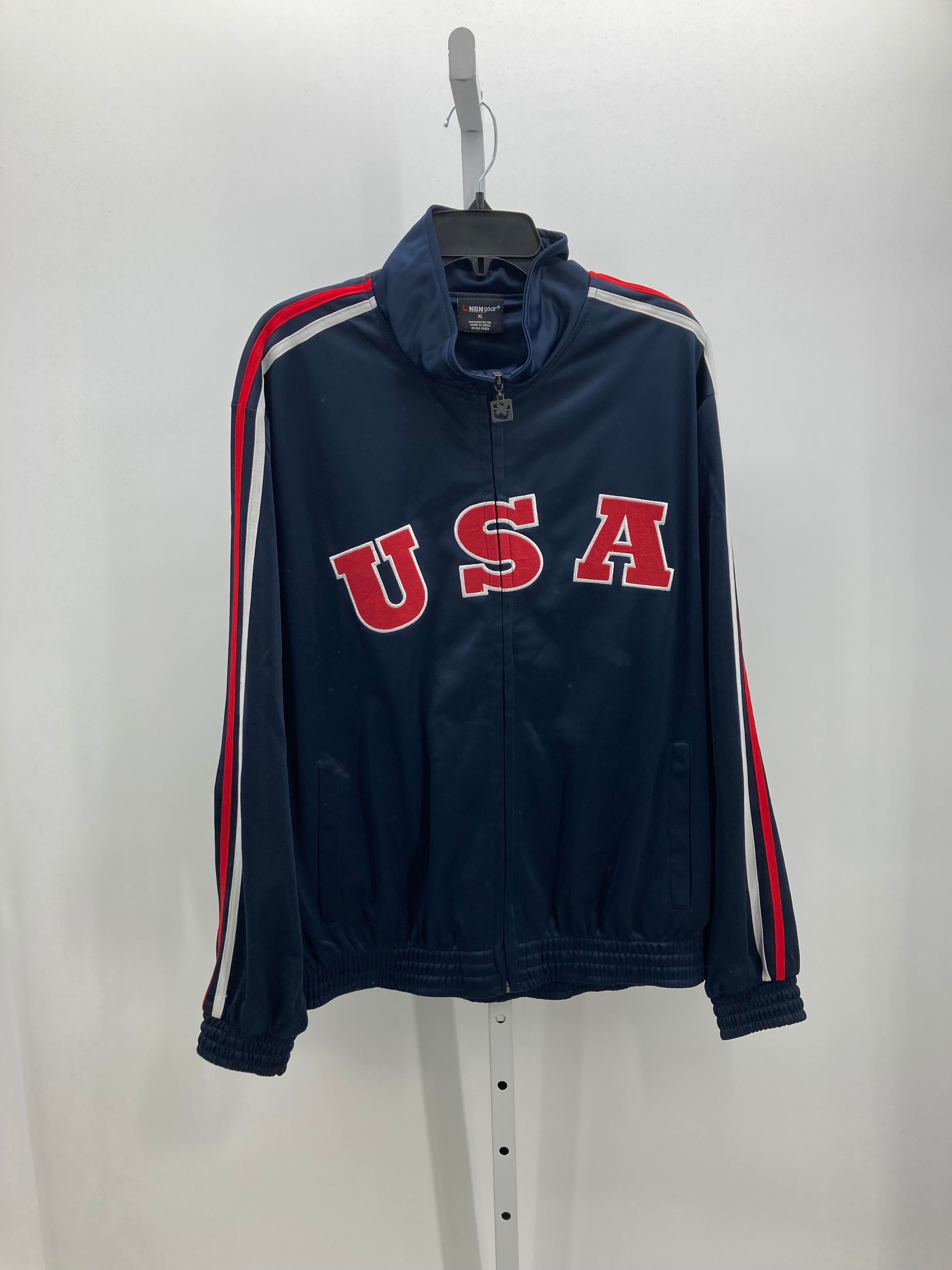 USA ZIP UP JACKET.