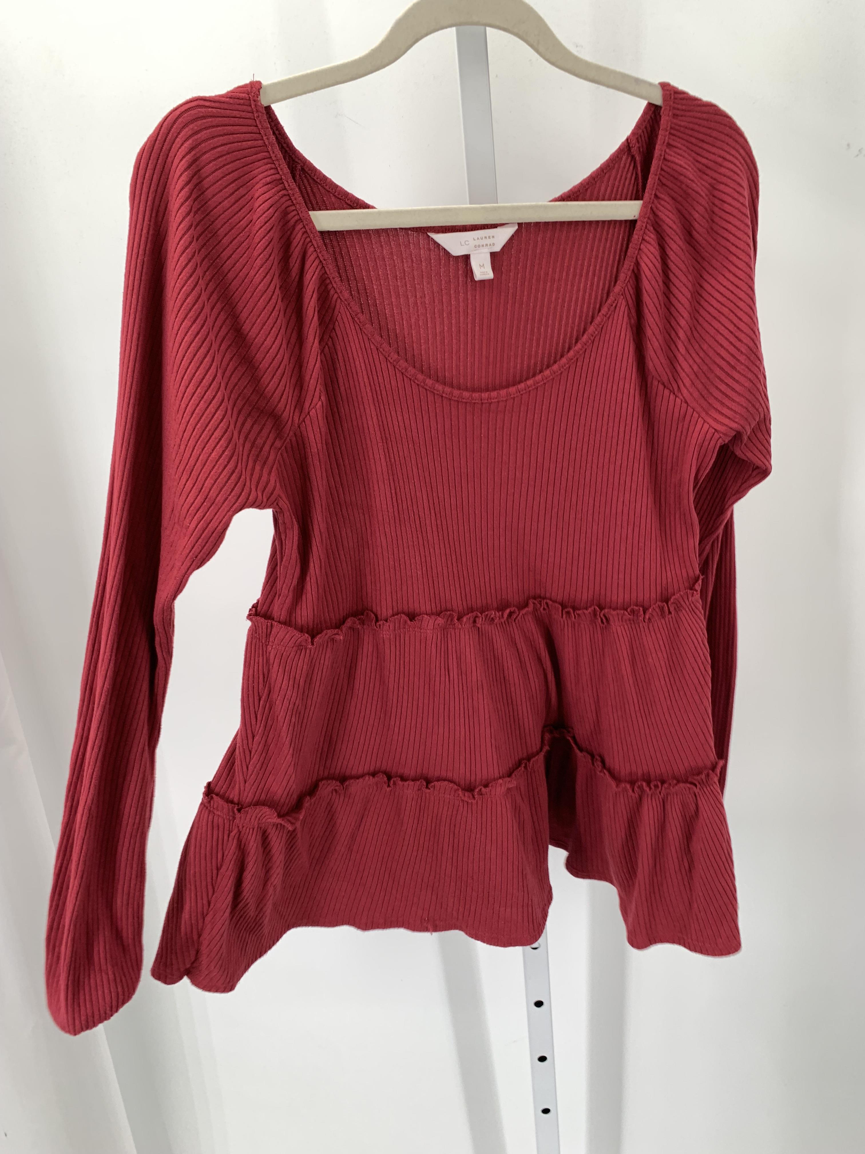 Lauren Conrad Size Medium Misses Long Sleeve Shirt