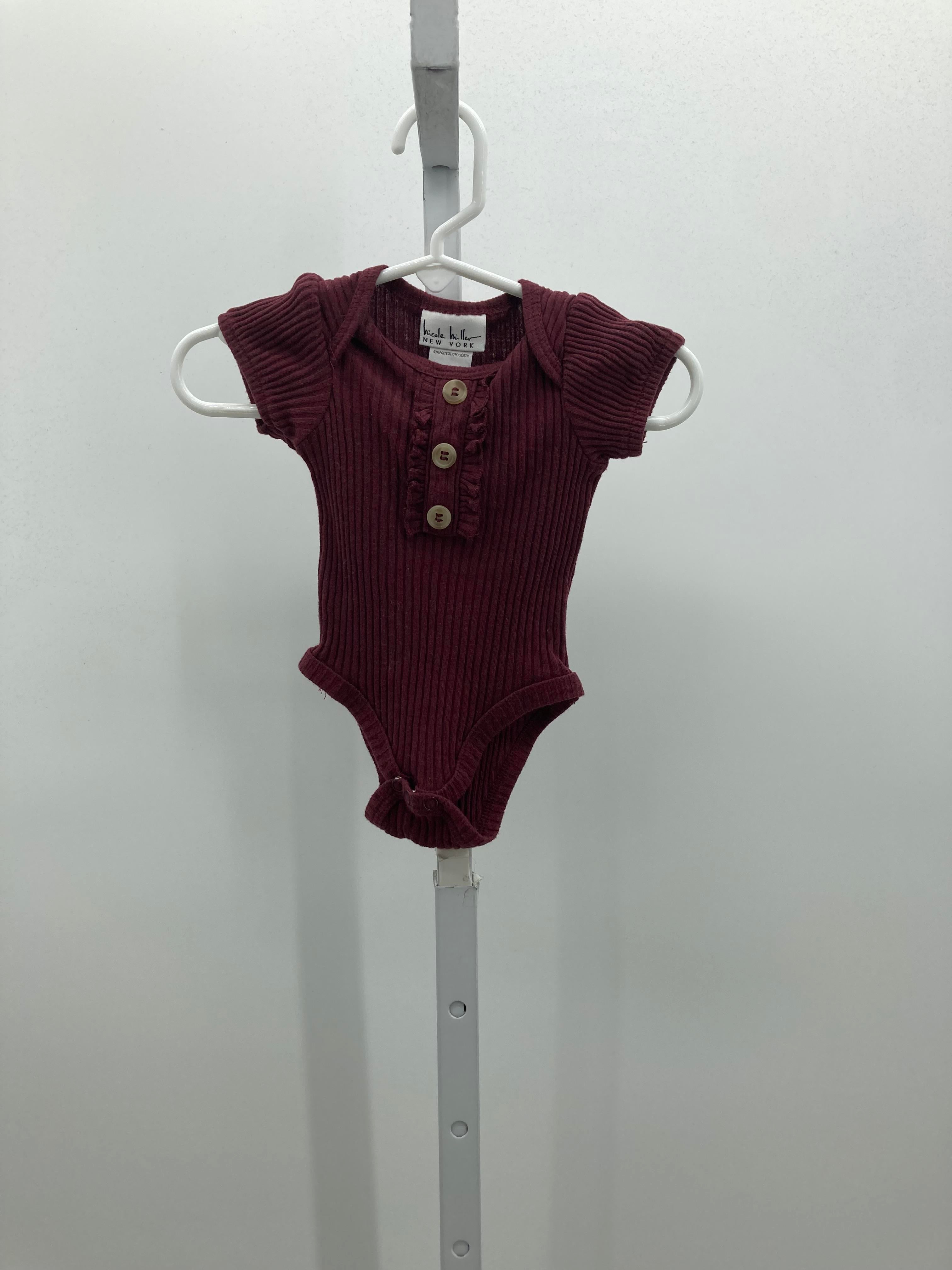Nicole Miller Size 0-3 months Girls Short Sleeve Shirt