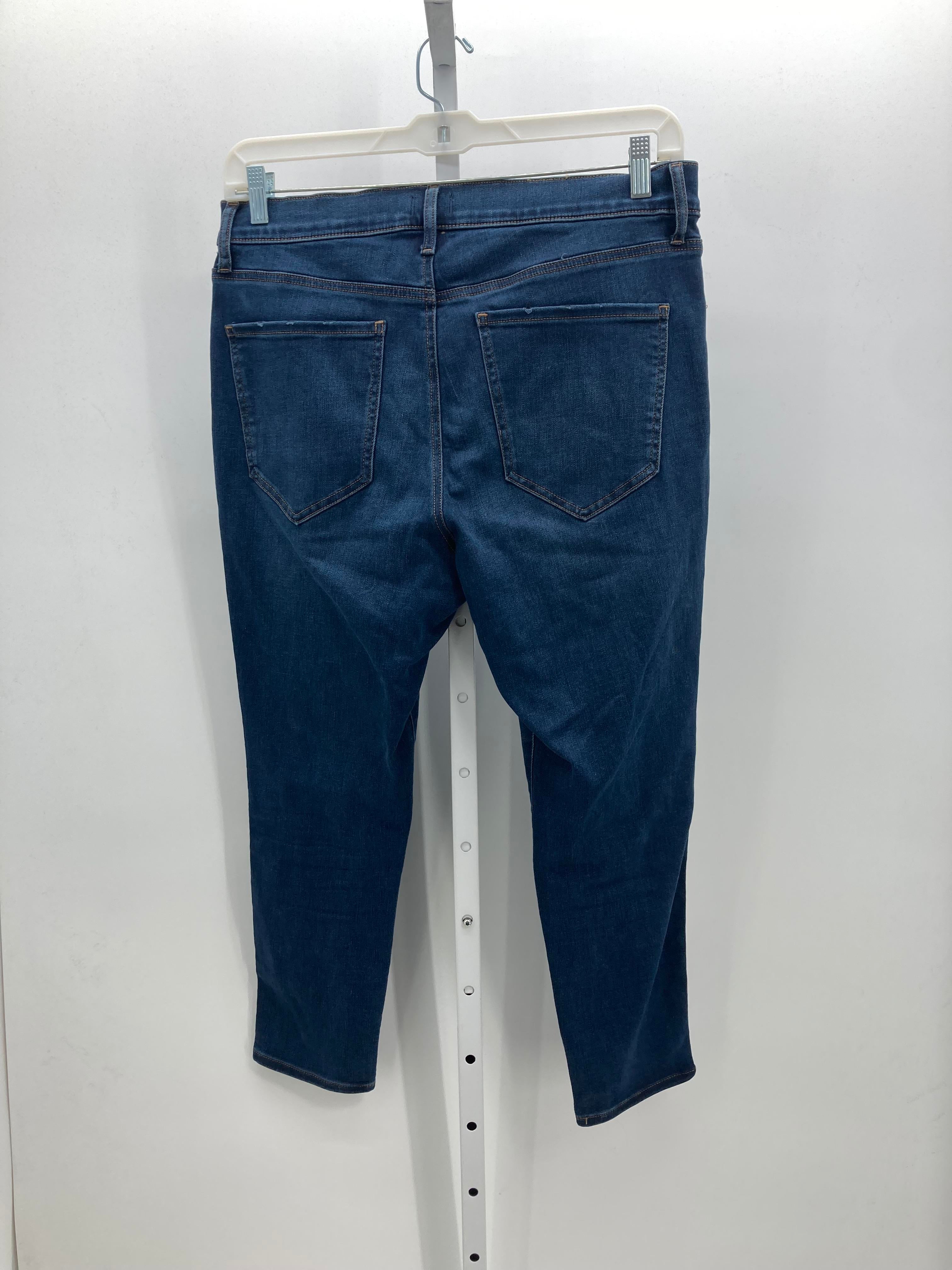 Express Size 14 Misses Cropped Jeans
