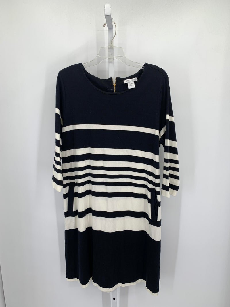 Joan Vass Size 2X Womens 3/4 Sleeve Dress