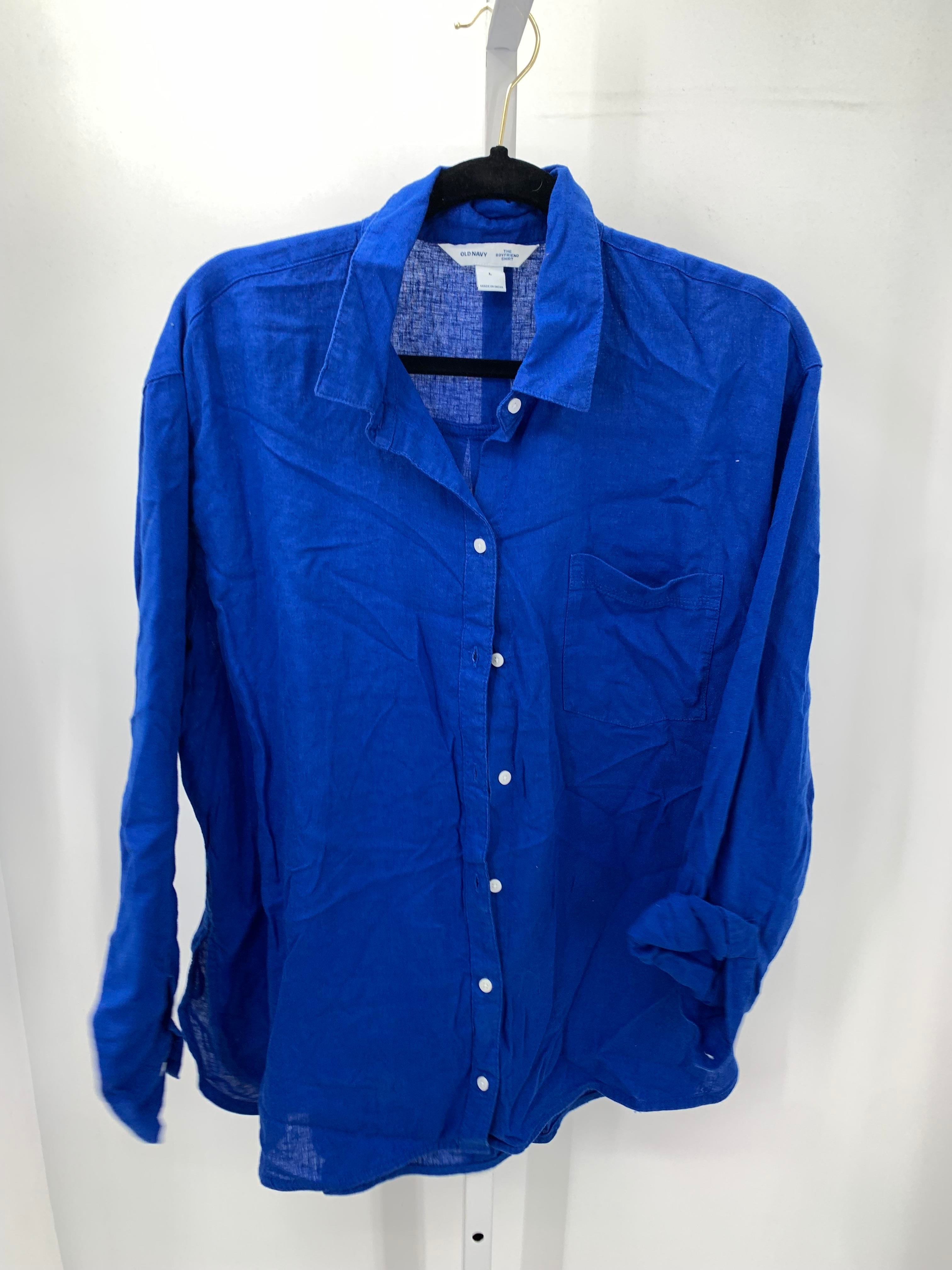 Old Navy Size Large Misses Long Sleeve Shirt