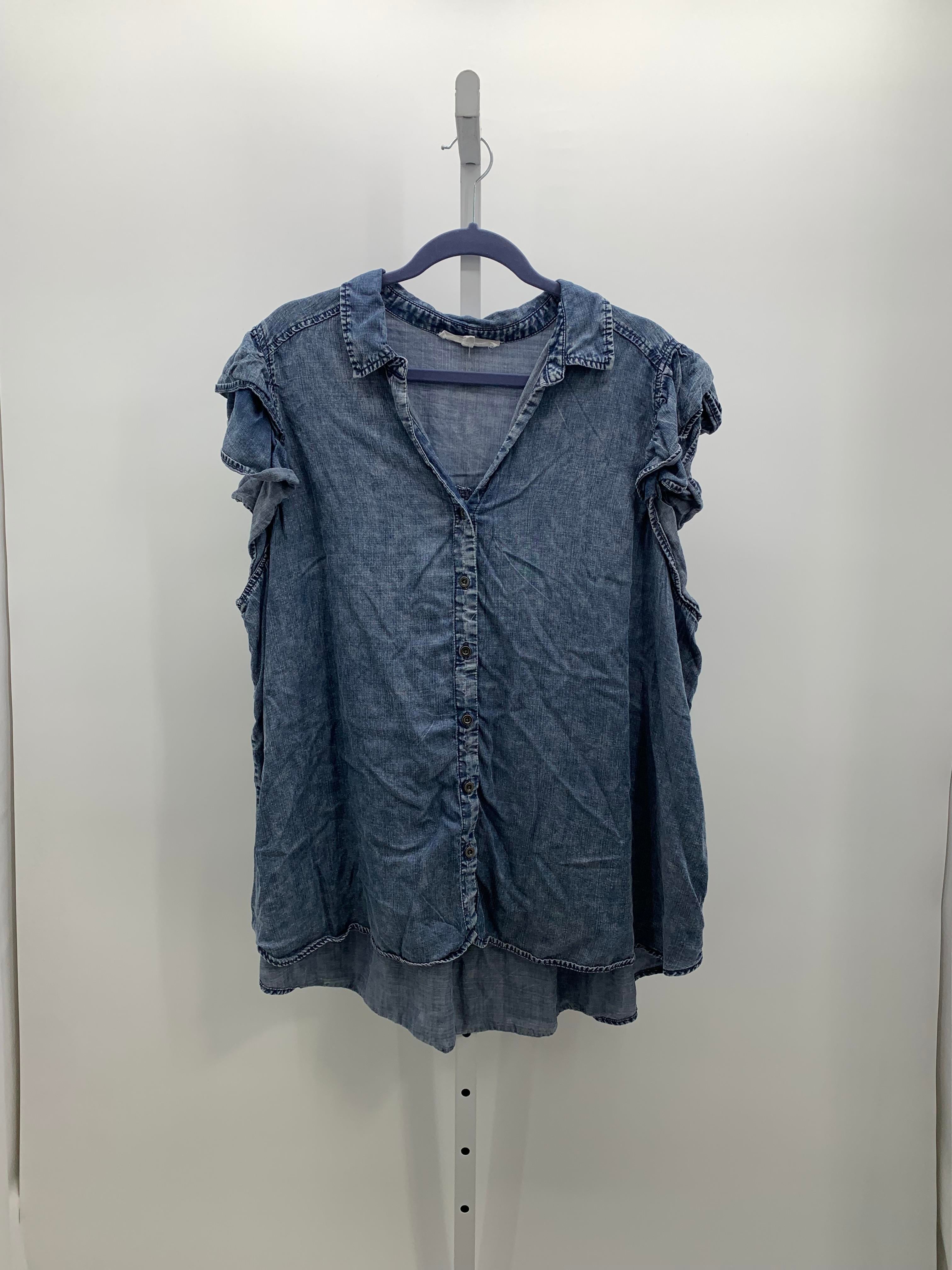 Jane + Delancey Size 3X Womens Short Sleeve Shirt