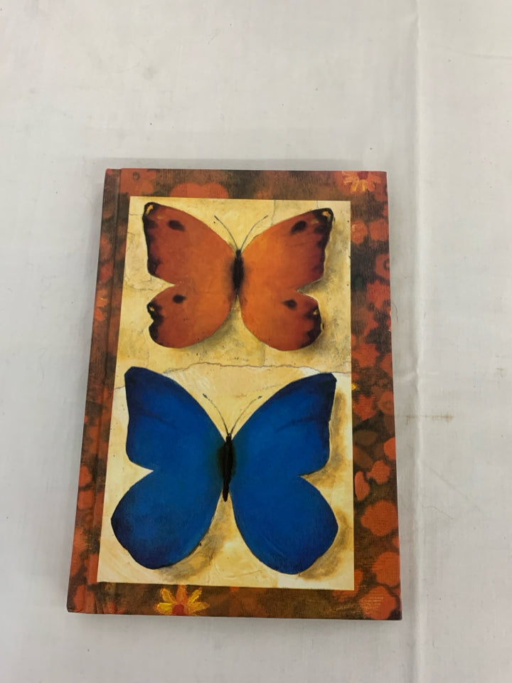 BUTTERFLY NOTE BOOK.