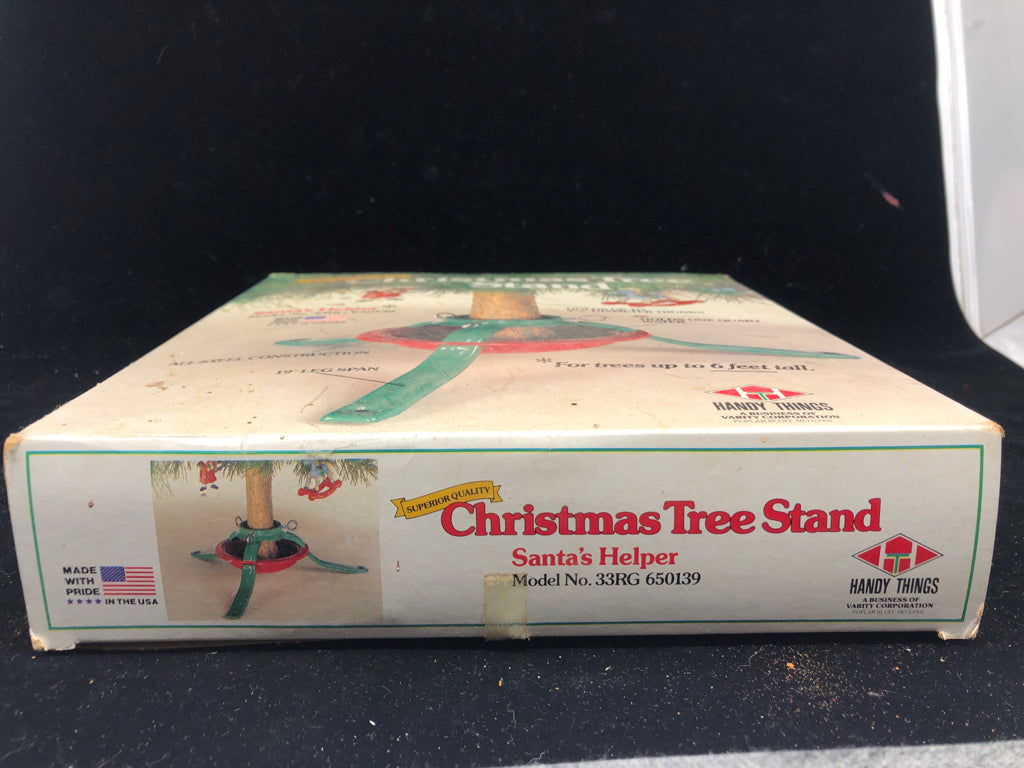 NIB CHRISTMAS TREE STAND.