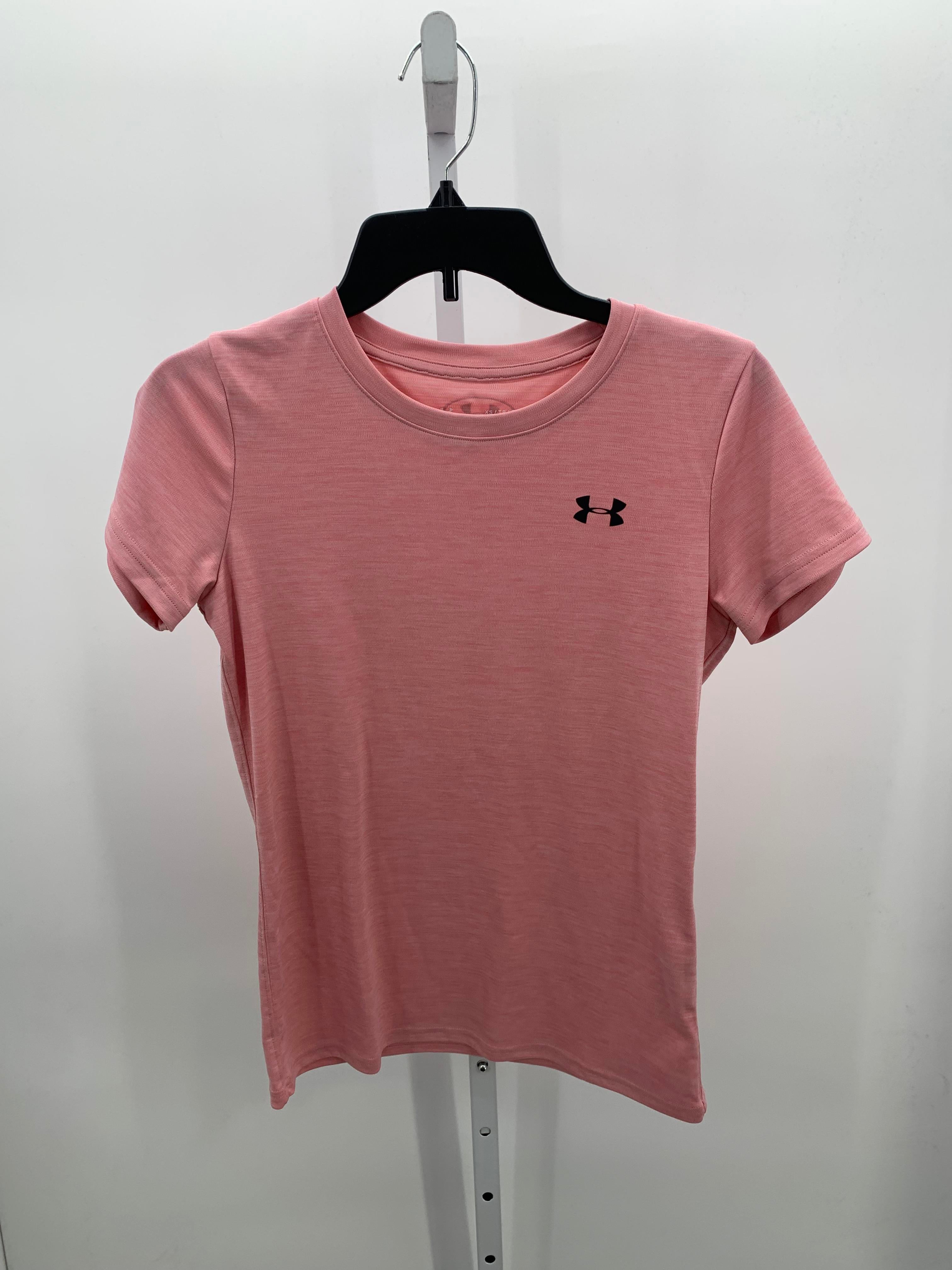 Under Armour Size X Small Misses Short Sleeve Shirt