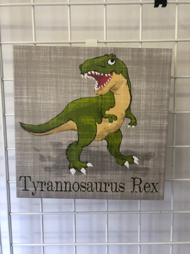 T-REX WALL ART.
