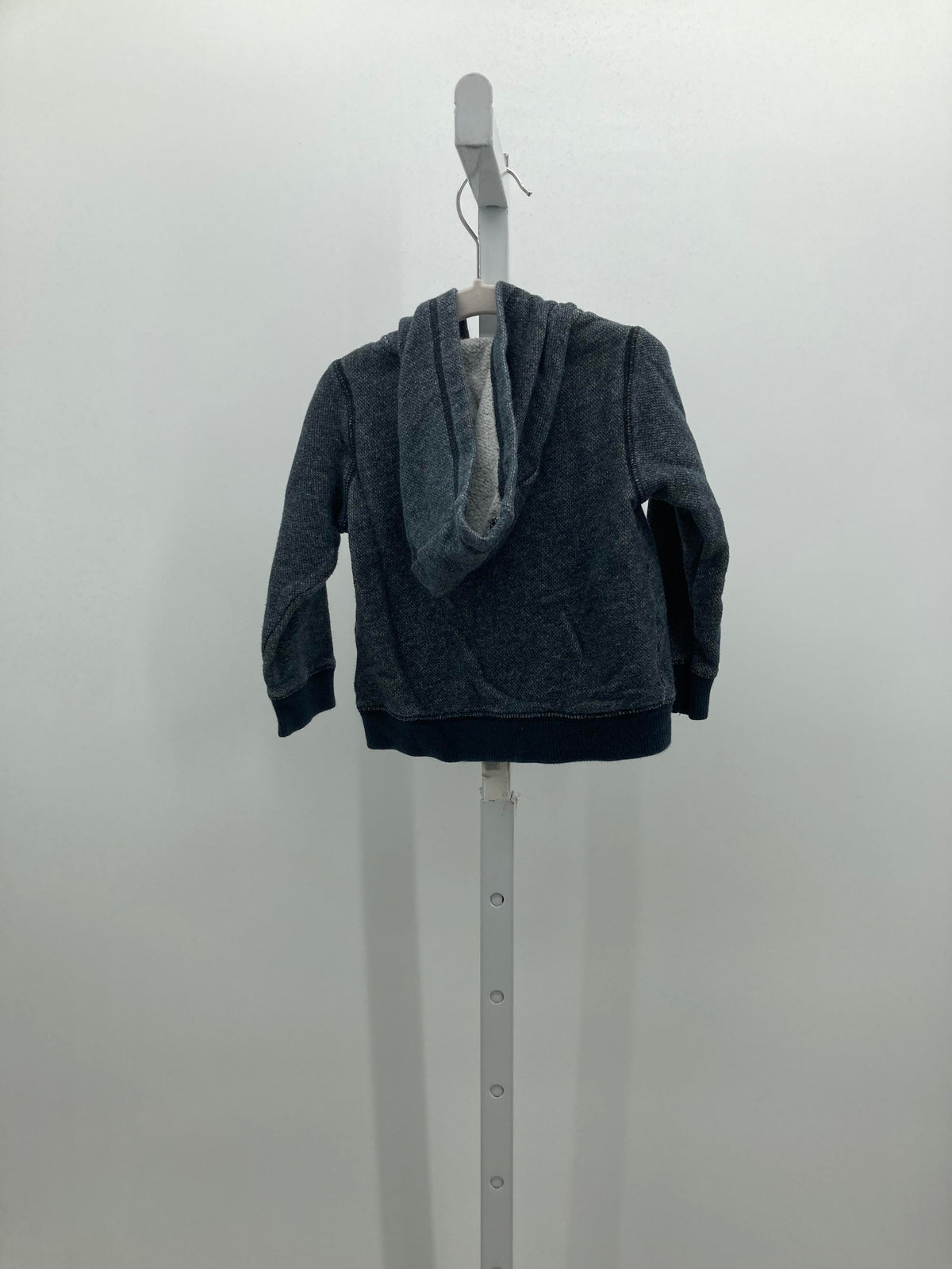 HOODED ZIP KNIT