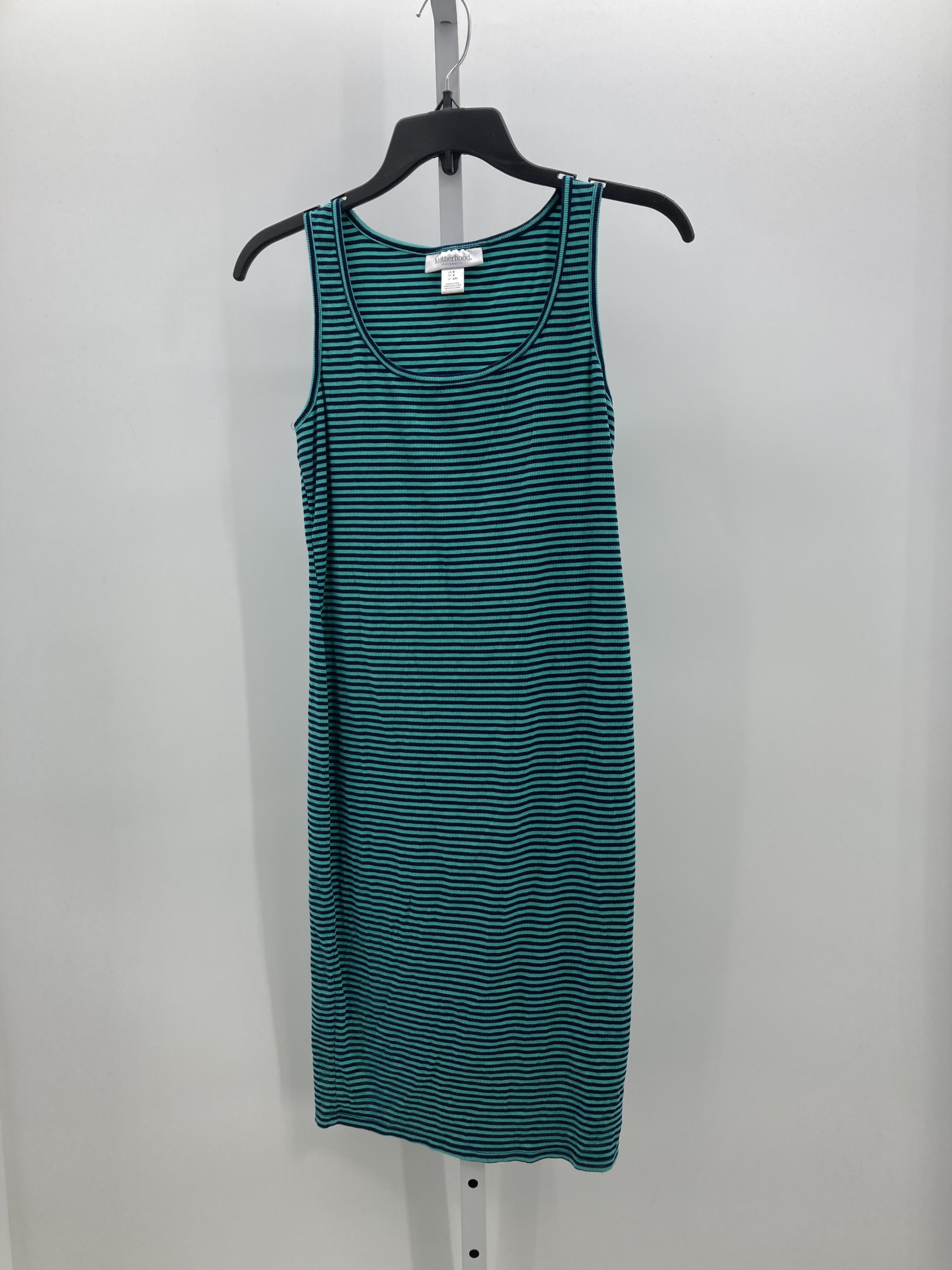 Motherhood Green Size Small Maternity Sleeveless Dress