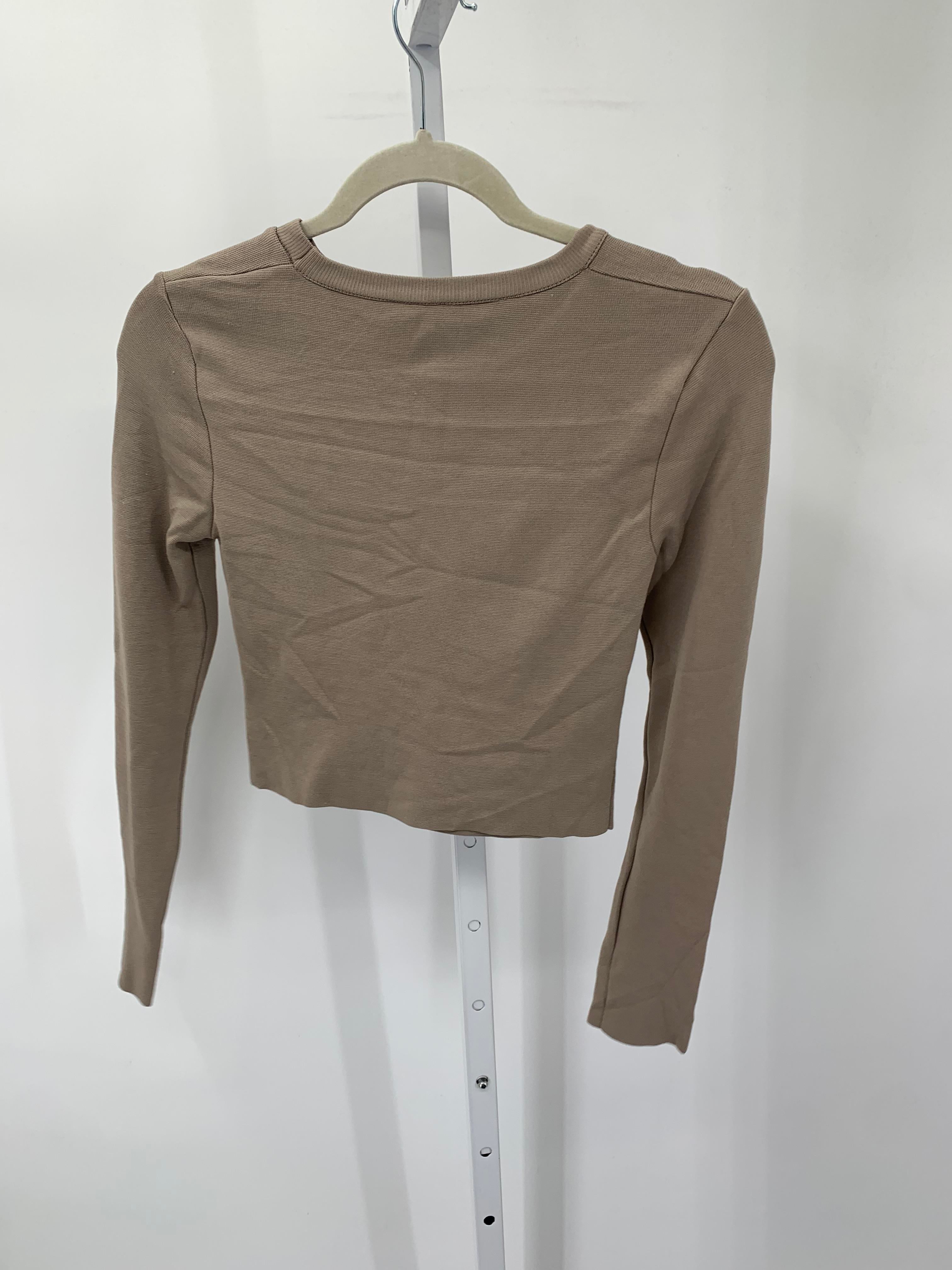 Zara Size Small Misses Long Sleeve Shirt