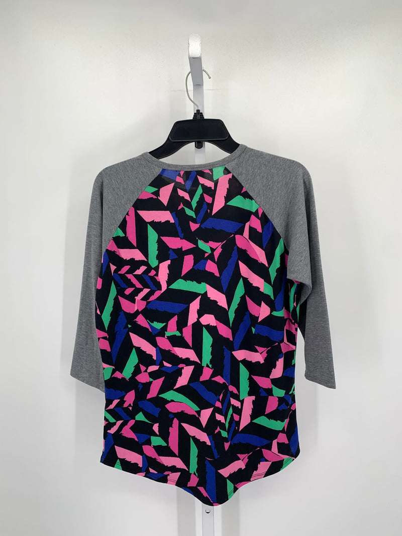 Lularoe Size Medium Misses 3/4 Sleeve Shirt