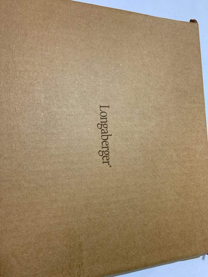 NIB LONGABERGER STAR PLATE.