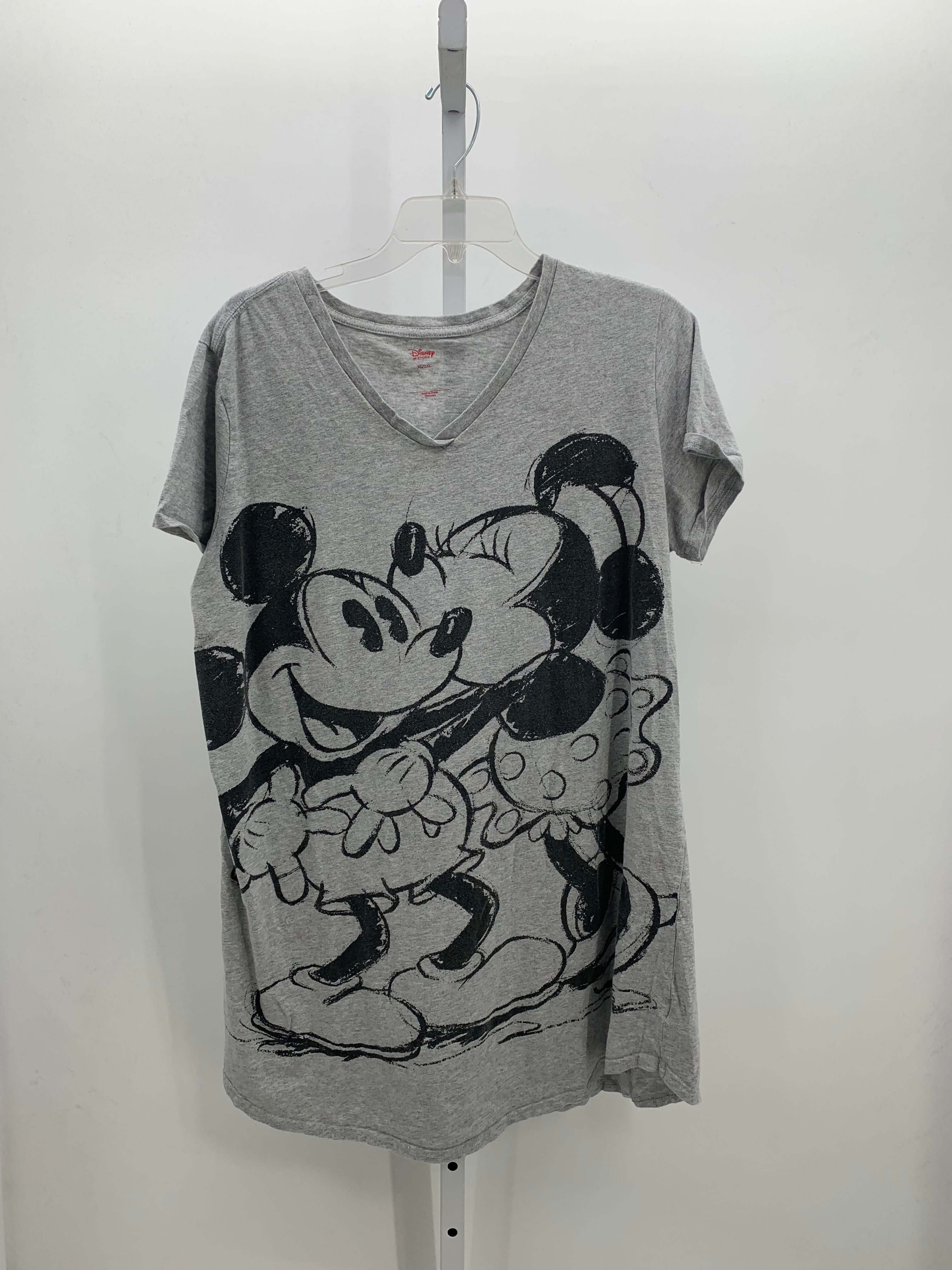 Disney Store Size Extra Large Misses Short Sleeve Shirt