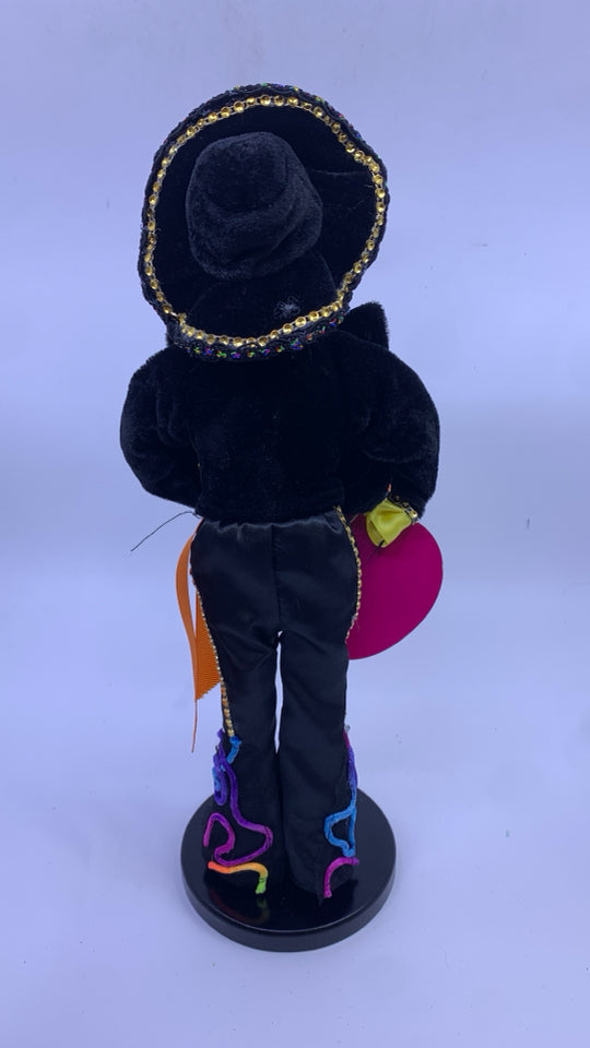 SUGAR SKULL HOMBRE DOLL W/GUITAR.
