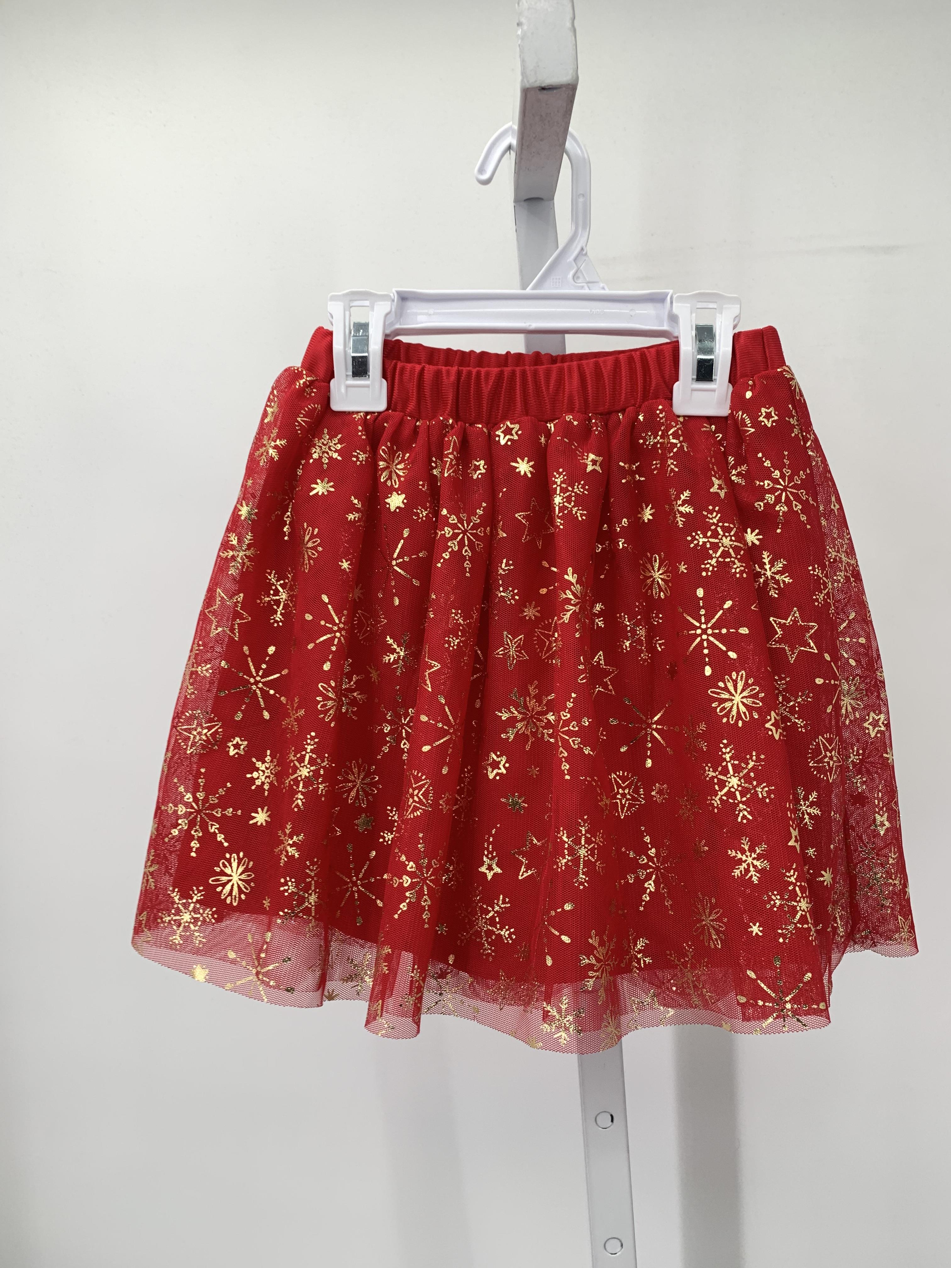 SKIRT GOLD SNOWFLAKES.
