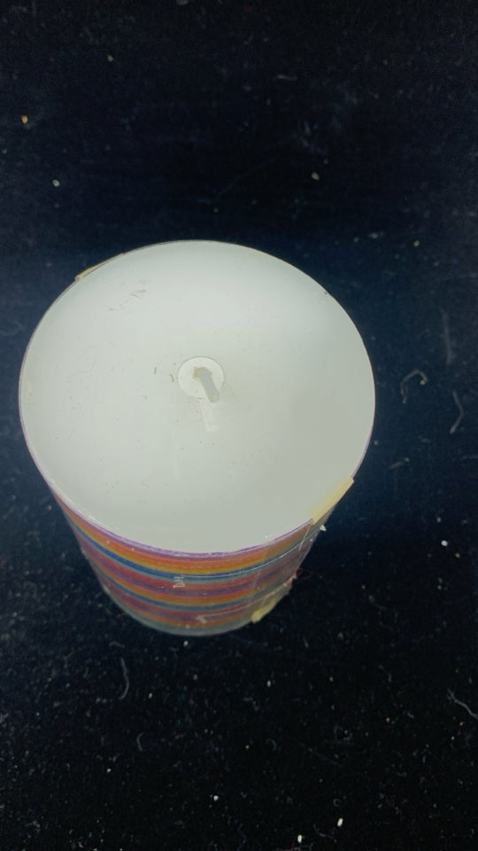 NIP COLORFUL CANDLE.