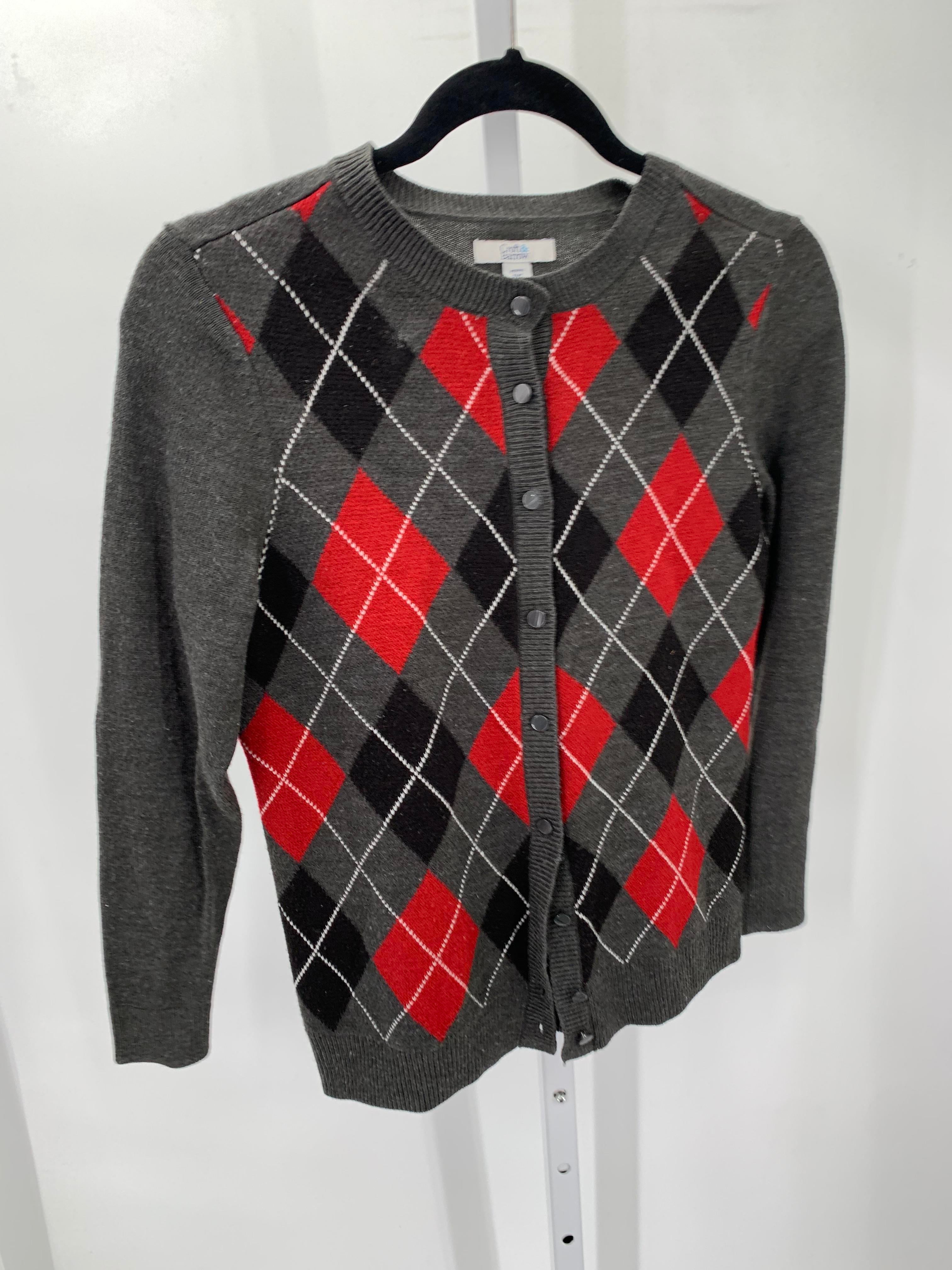 Croft & Barrow Size X Small Petite Petite Long Sleeve Shirt