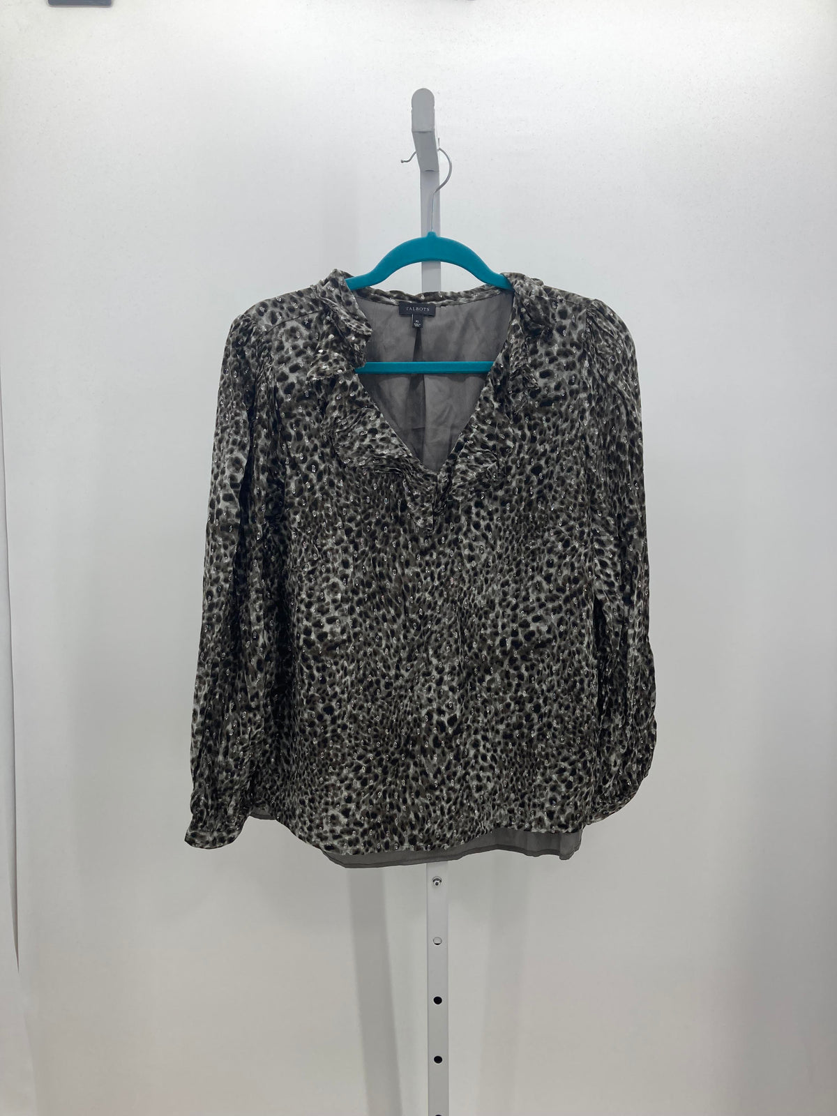 Talbots Size Extra Large Misses Long Sleeve Shirt