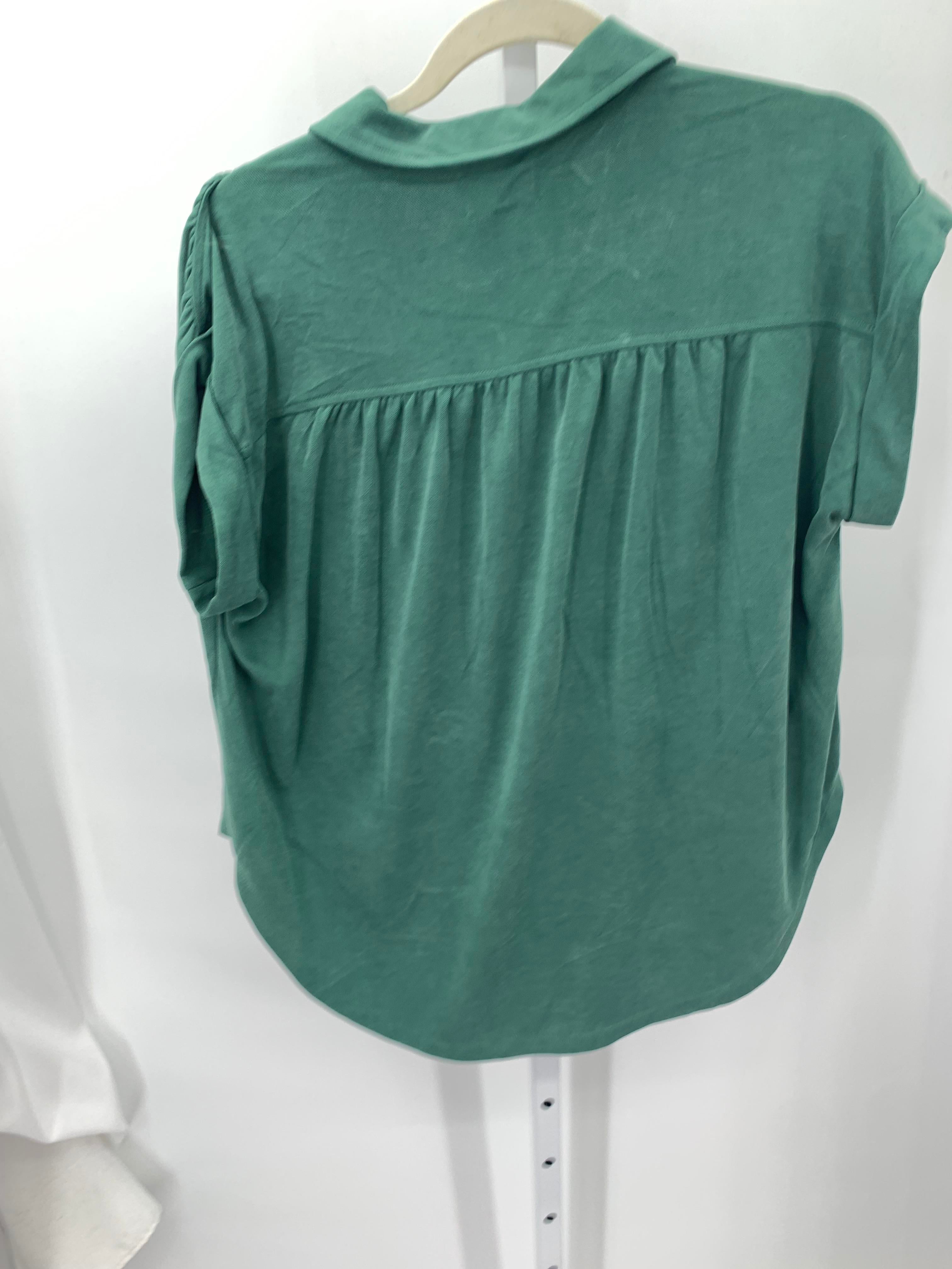 Lou & Grey Size Medium Misses Short Sleeve Shirt