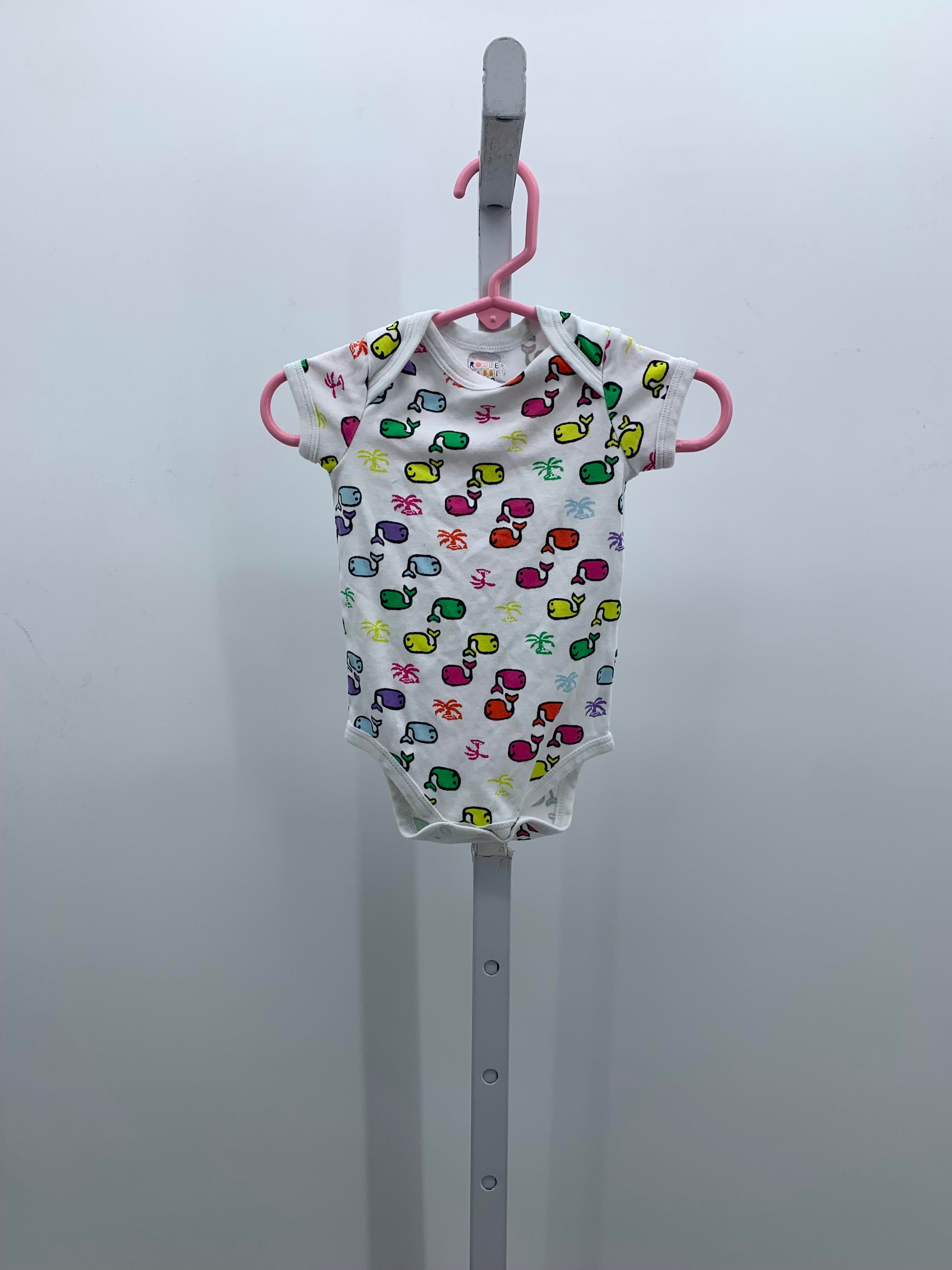 Size 0-3 months Girls Short Sleeve Shirt
