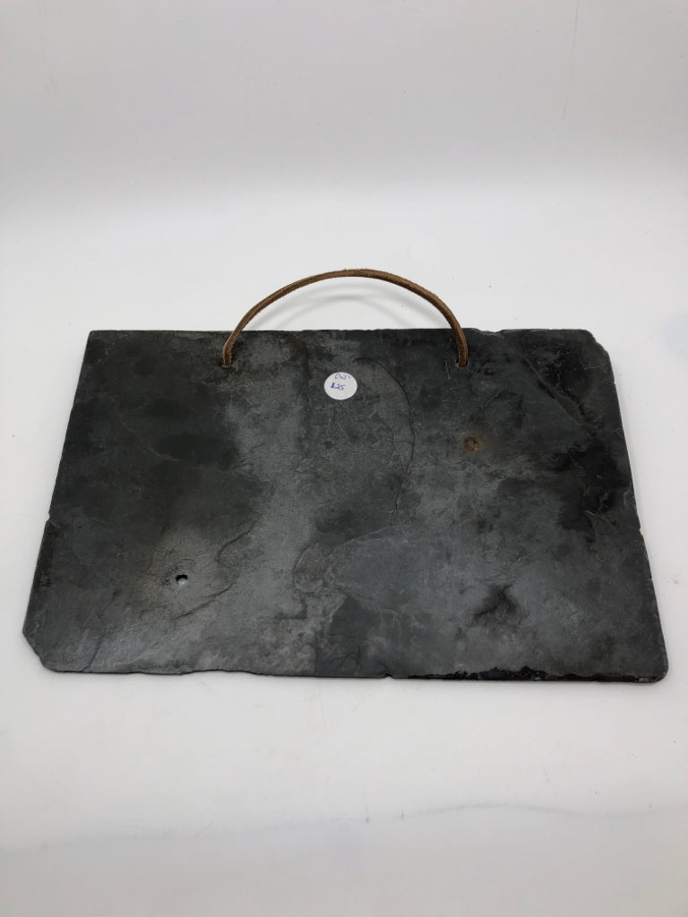"WELCOME" SLATE WALL SIGN.