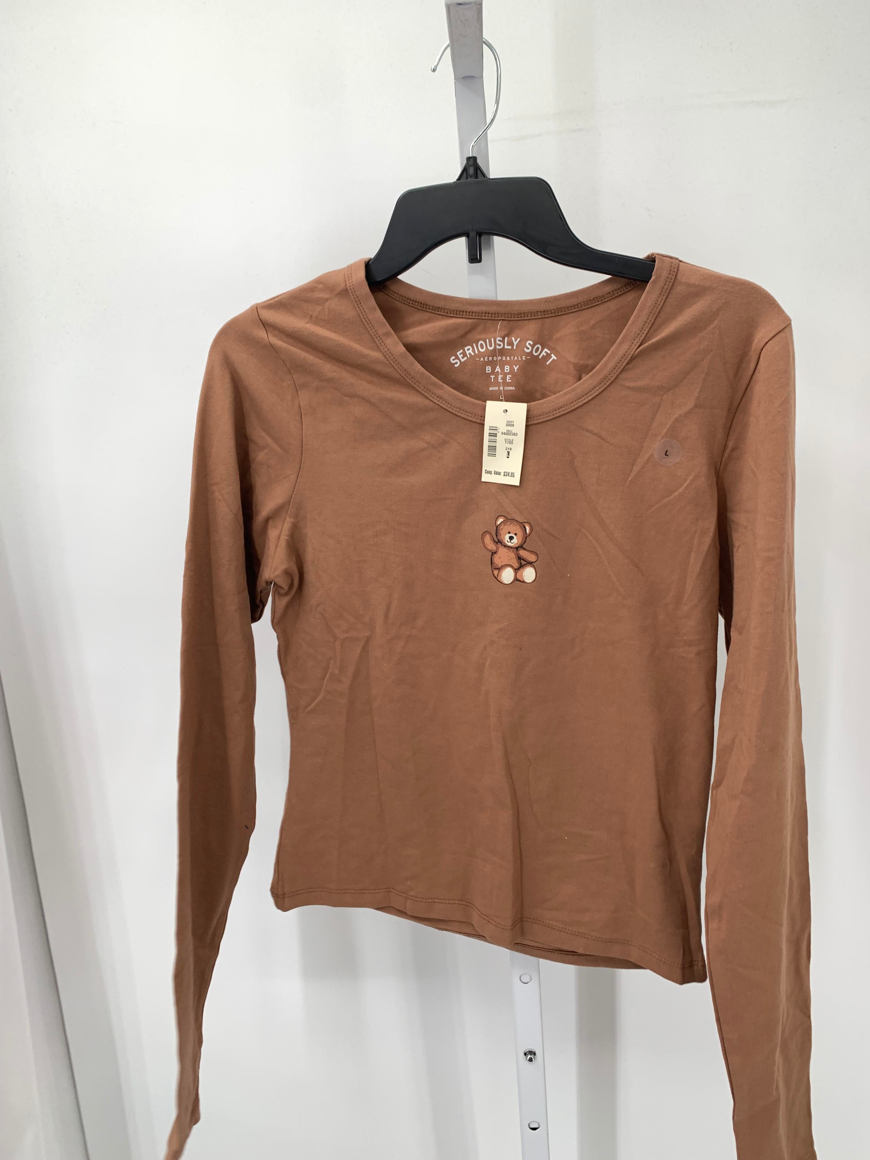 Aeropostale Size Large Juniors Long Sleeve Shirt