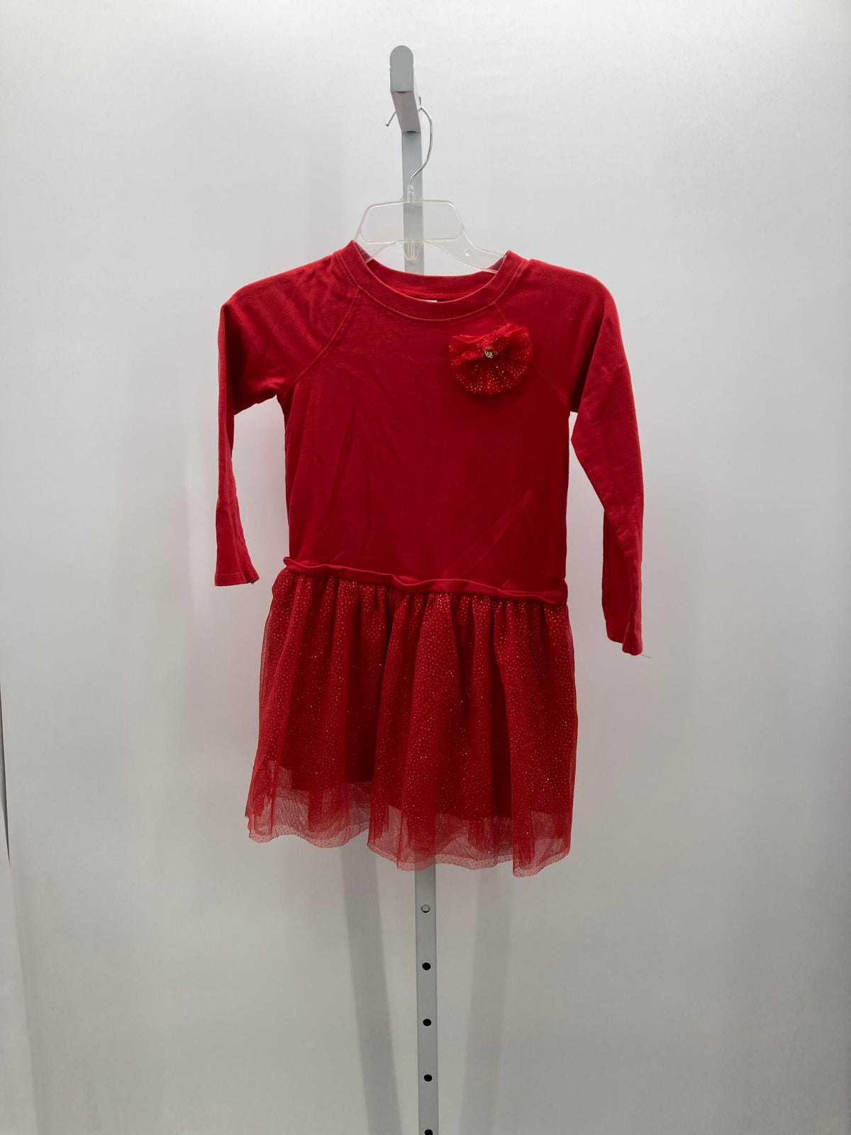 Carters Size 7 Girls Long Sleeve Dress