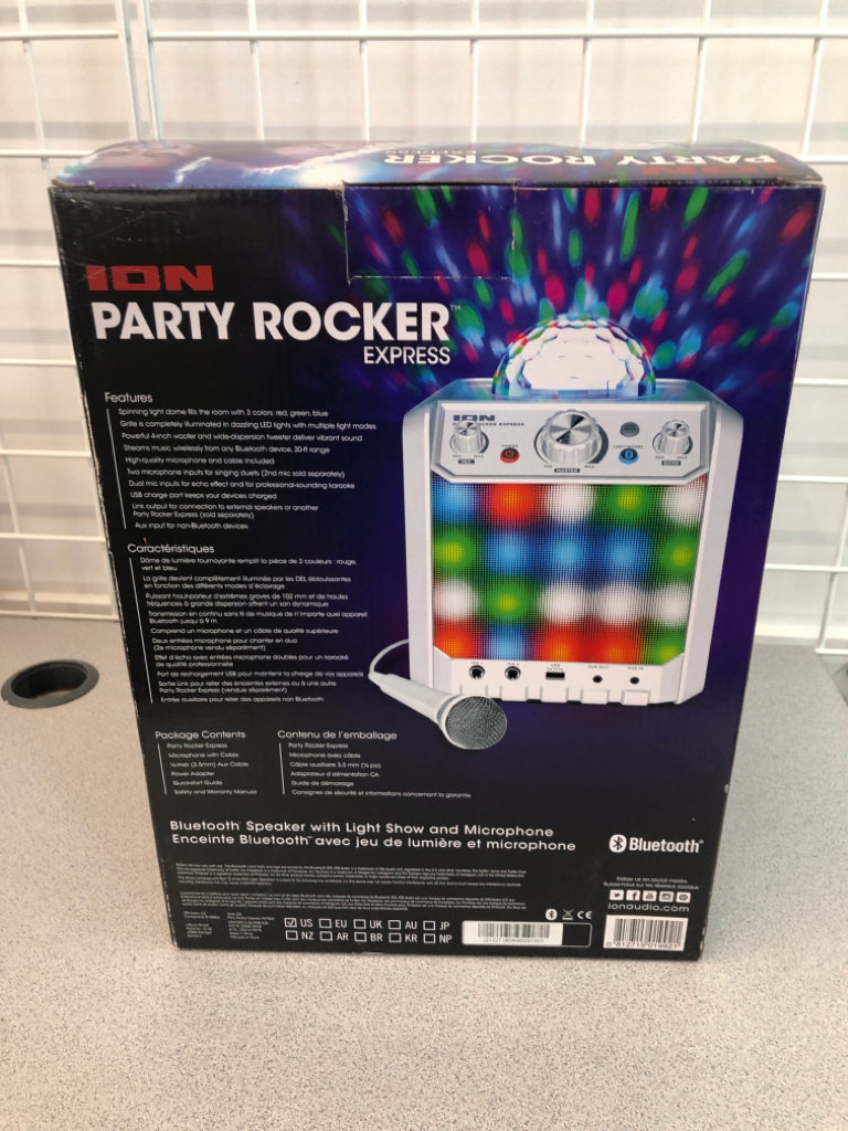 NIB PARTY ROCKER KARAOKE MACHINE.