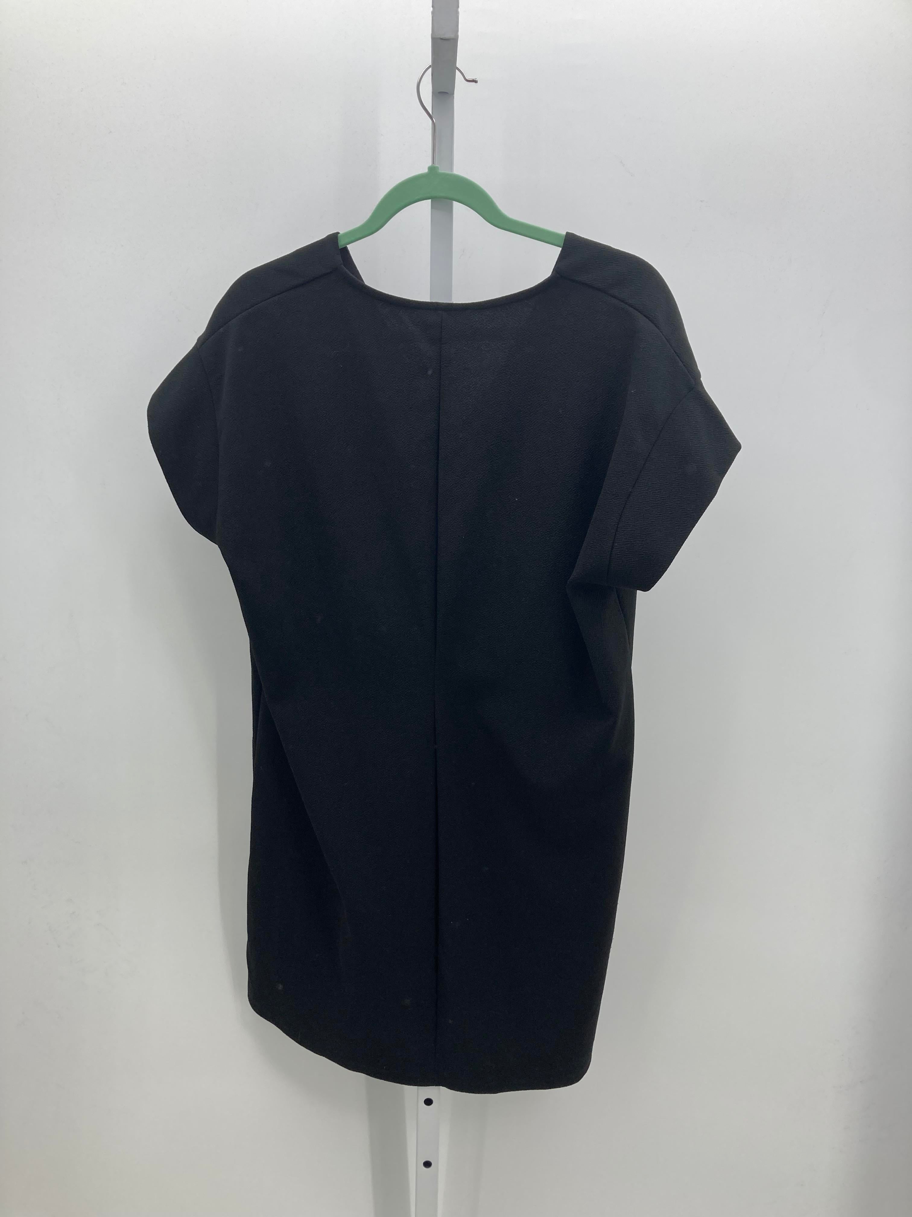 Zara Size Large Misses Short Sleeve Dress