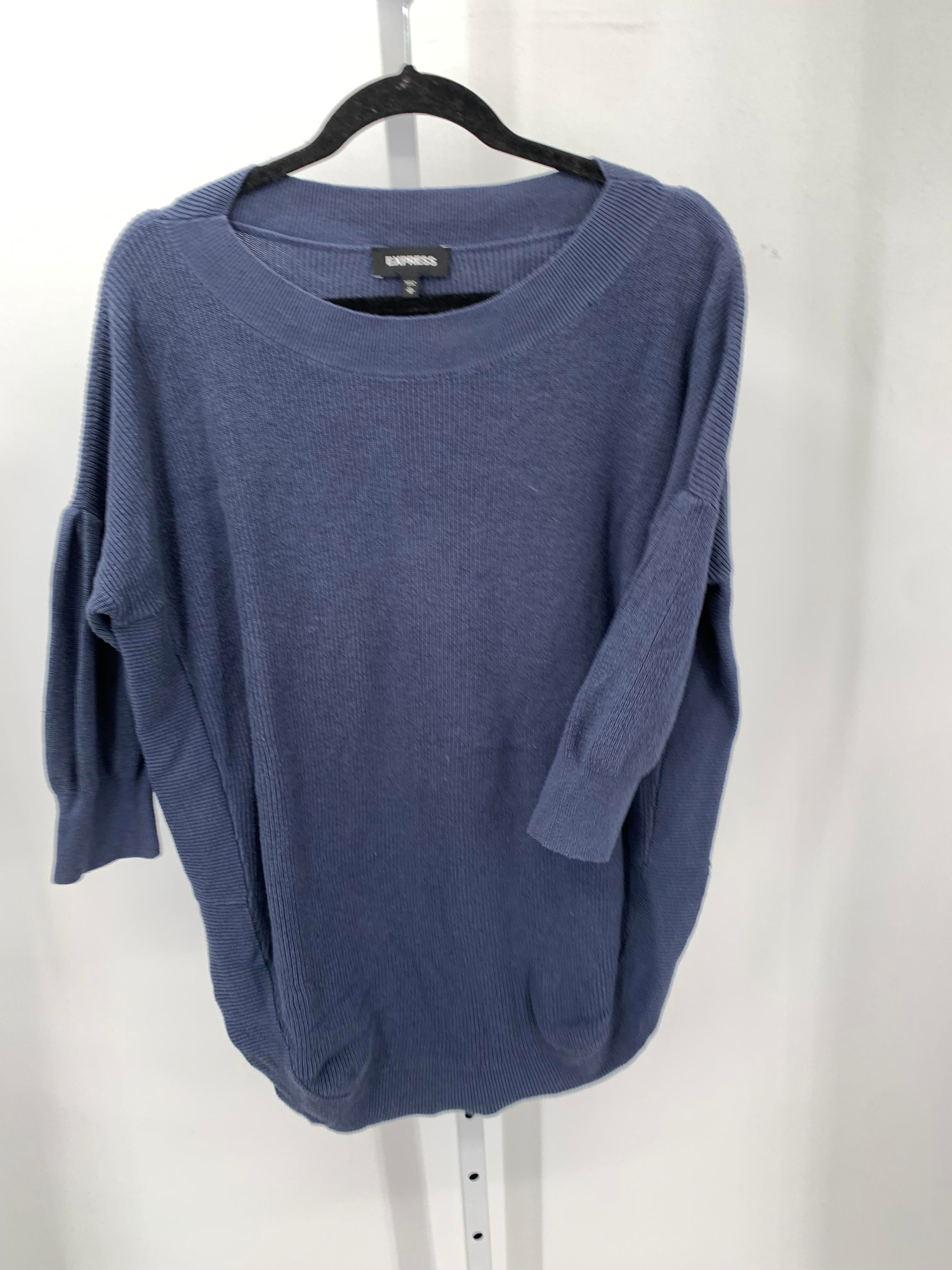 Express Size Medium Misses 3/4 Sleeve Sweater