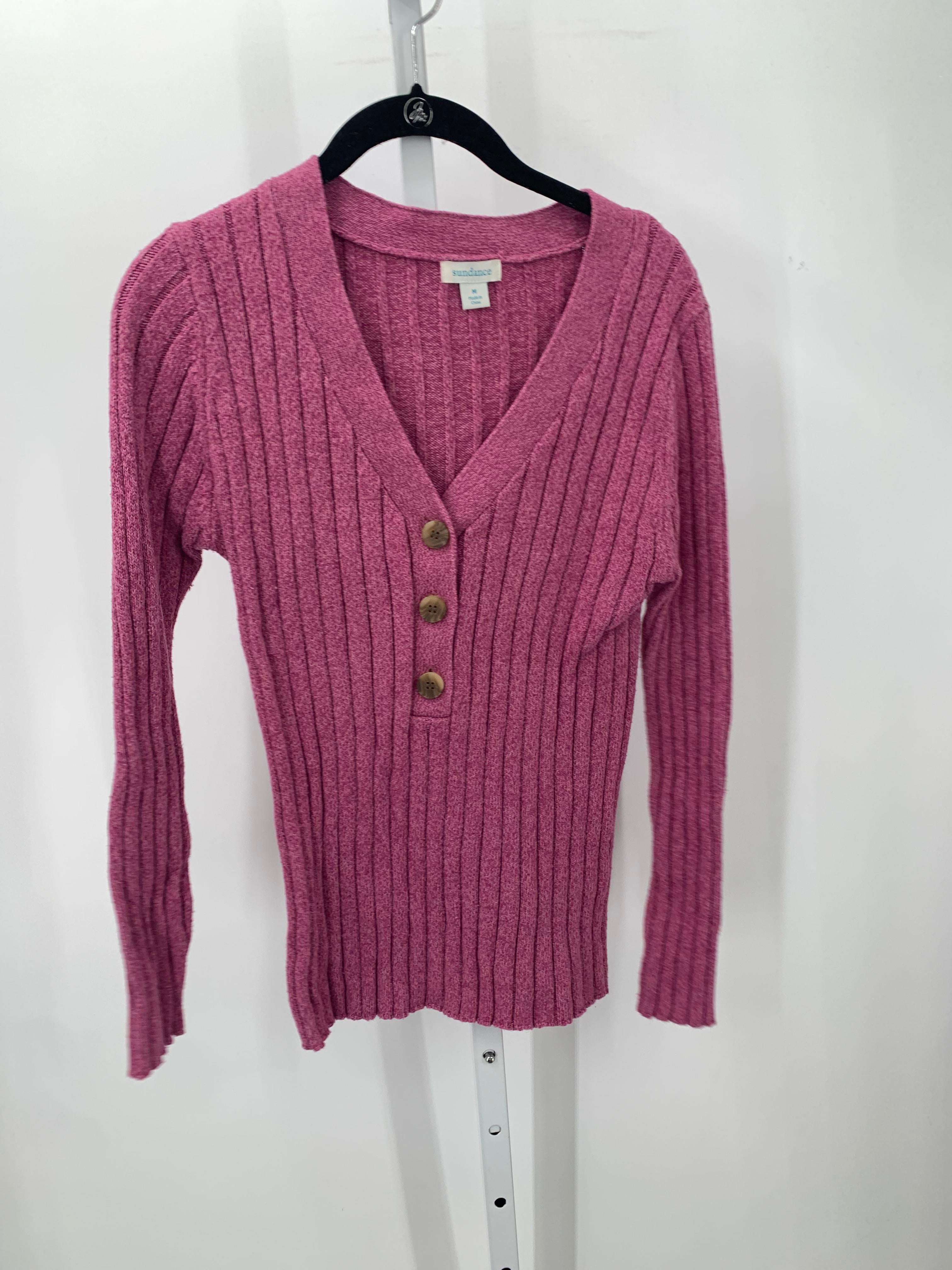 sundance Size Medium Misses Long Slv Sweater