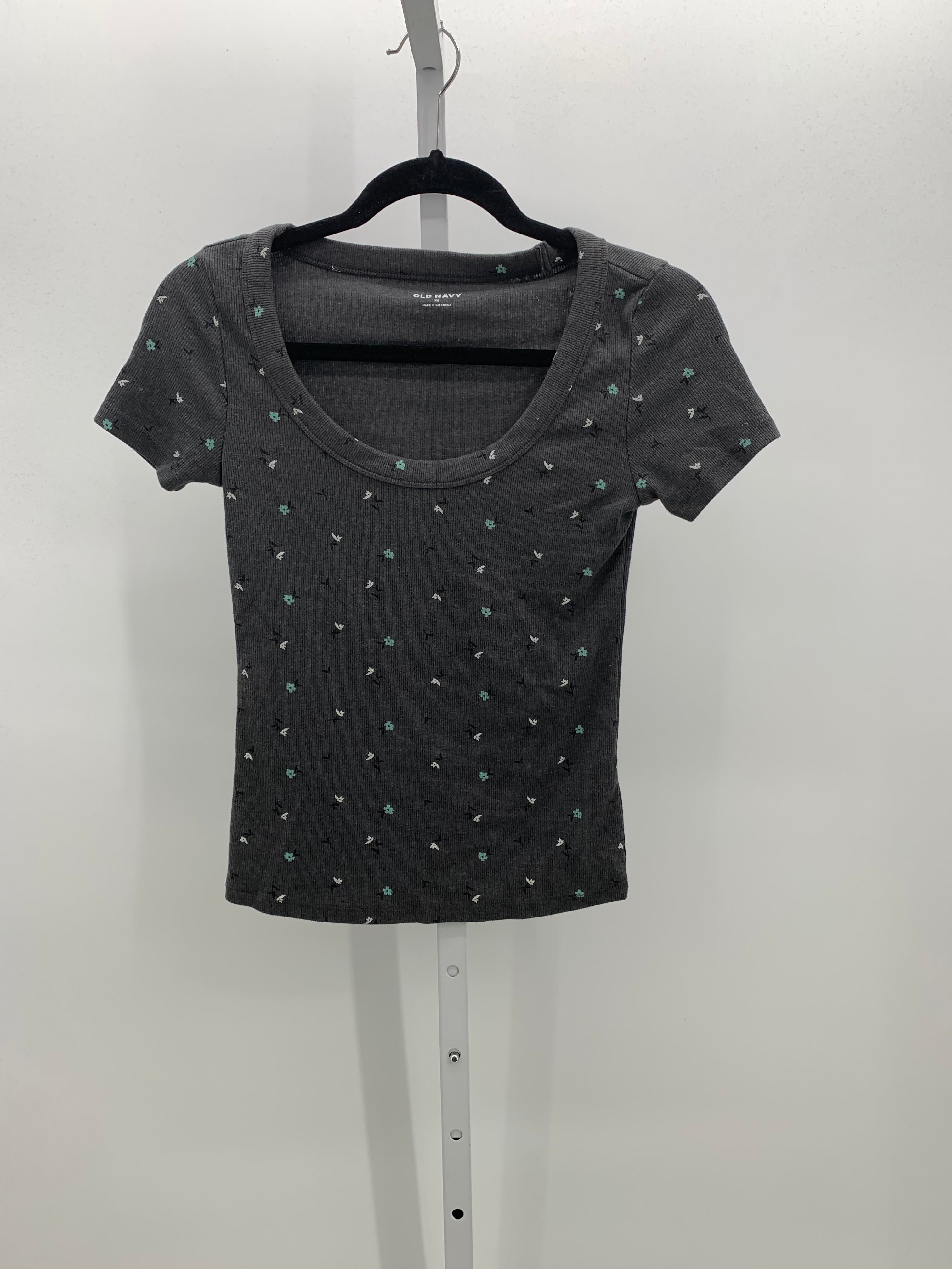 Old Navy Size X Small Misses Short Sleeve Shirt