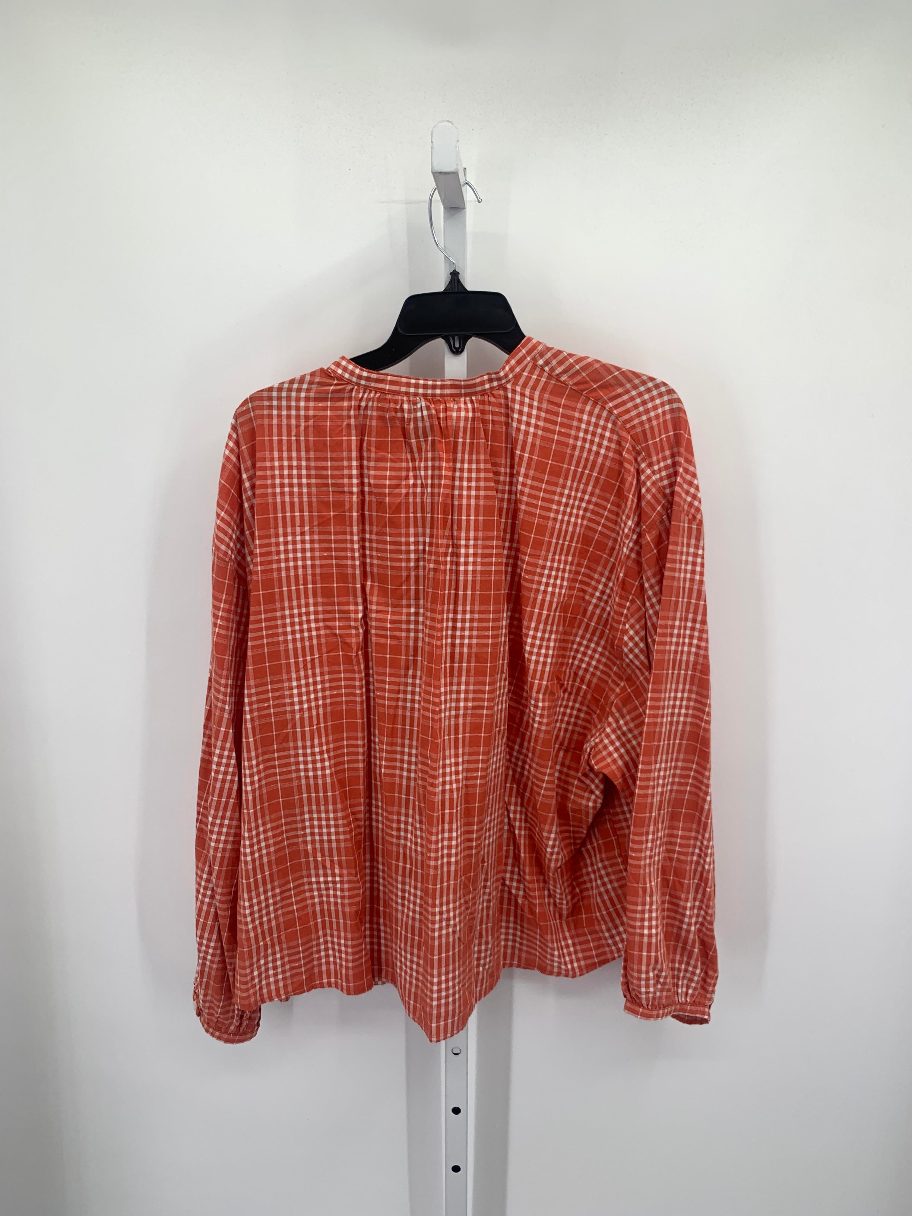 Universal Thread Size XXL Misses Long Sleeve Shirt