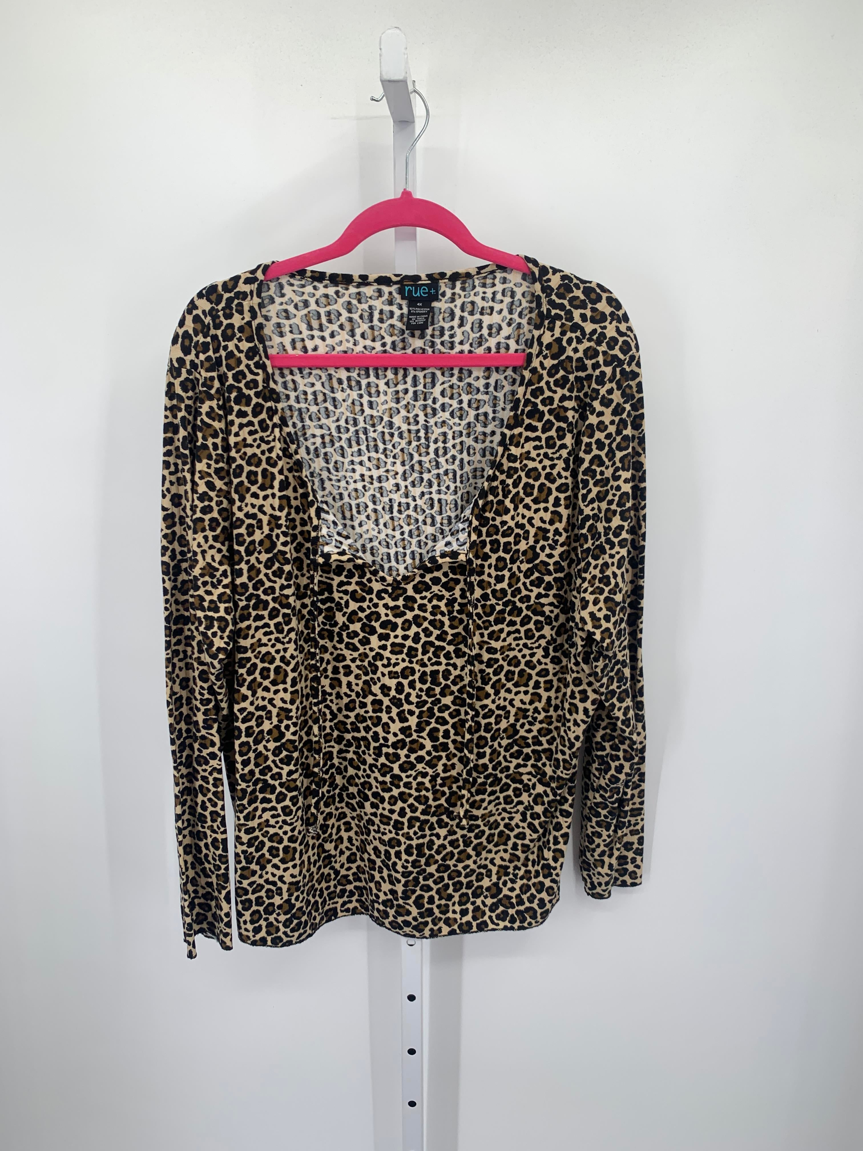 rue21 Size 4X Womens Long Sleeve Shirt