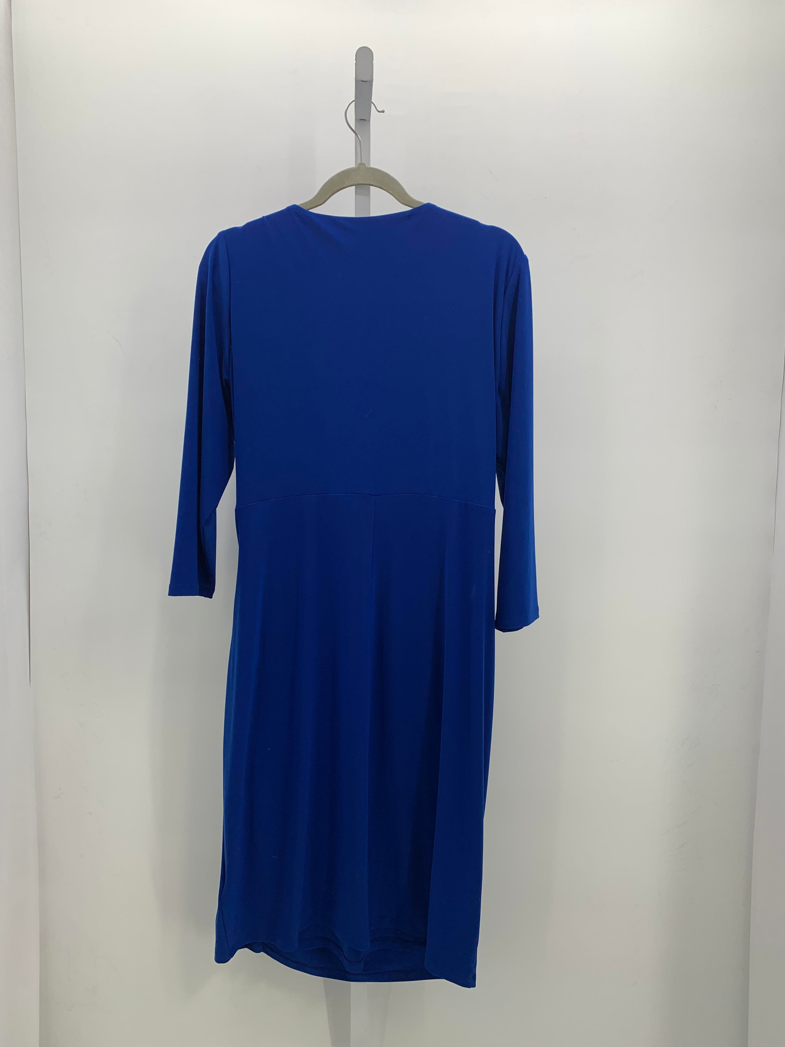 Ralph Lauren Size 16 W Womens 3/4 Sleeve Dress