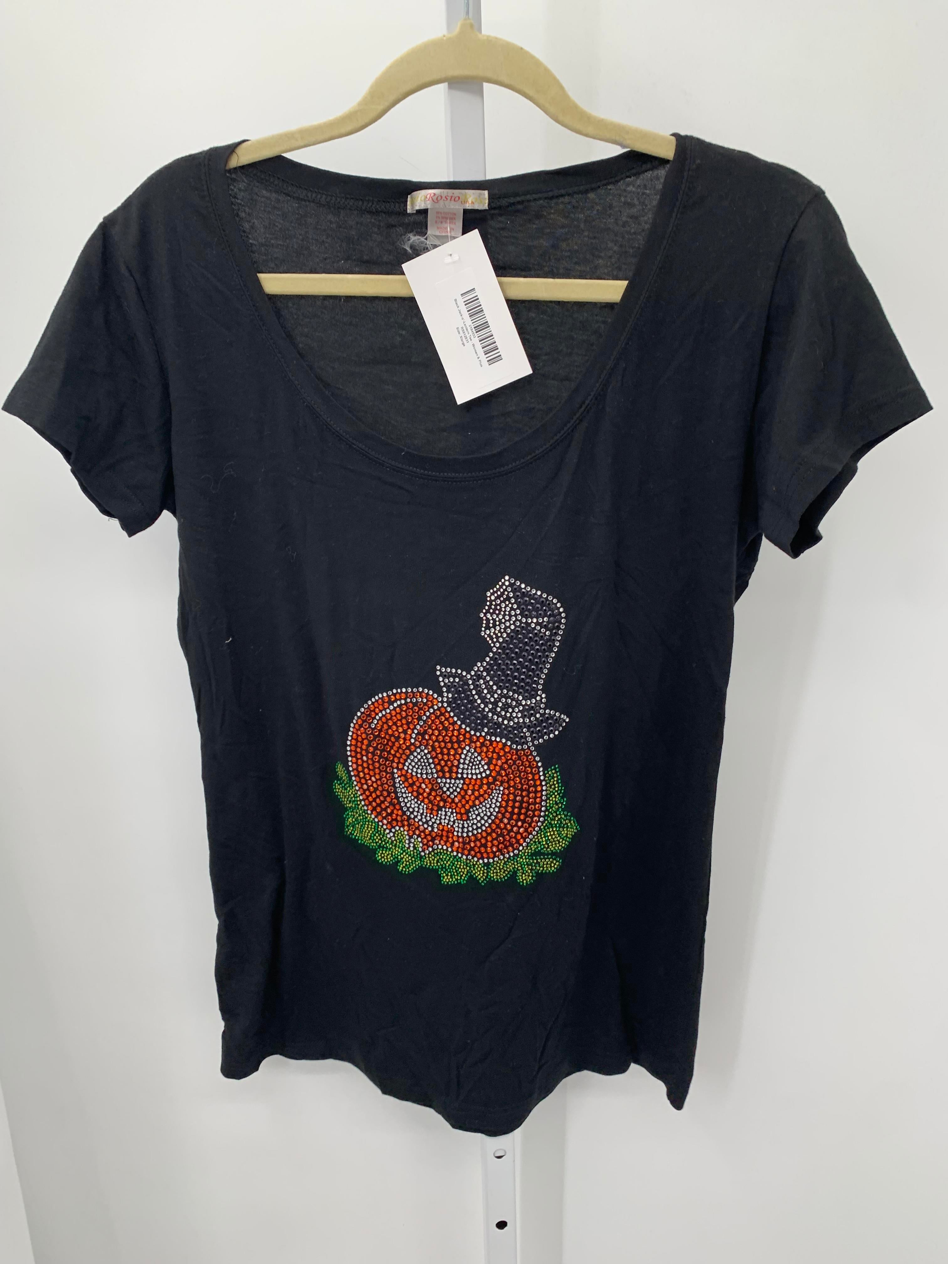 Size Extra Large Misses Short Sleeve Shirt