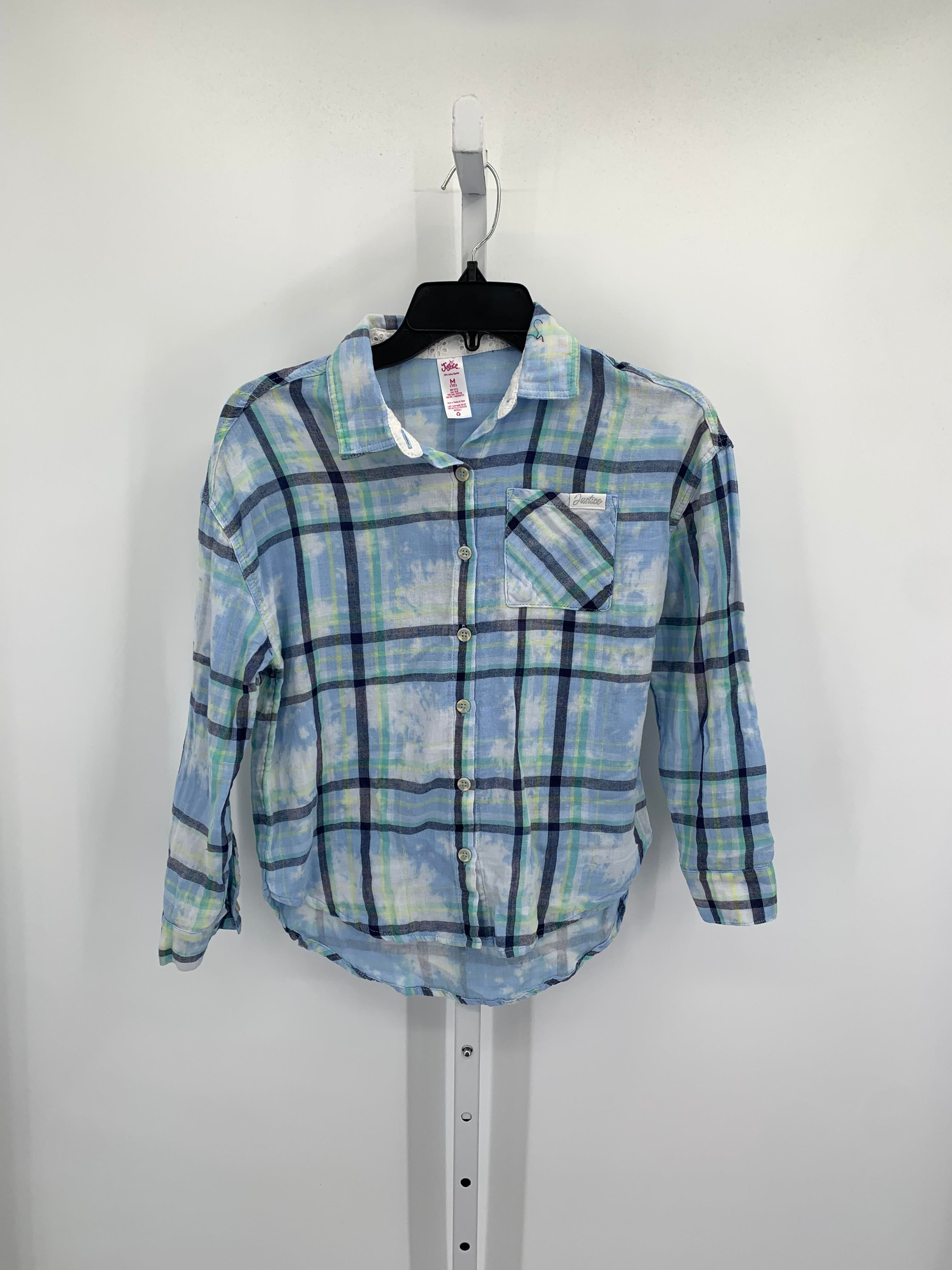 Justice Size 10 Girls Long Sleeve Shirt