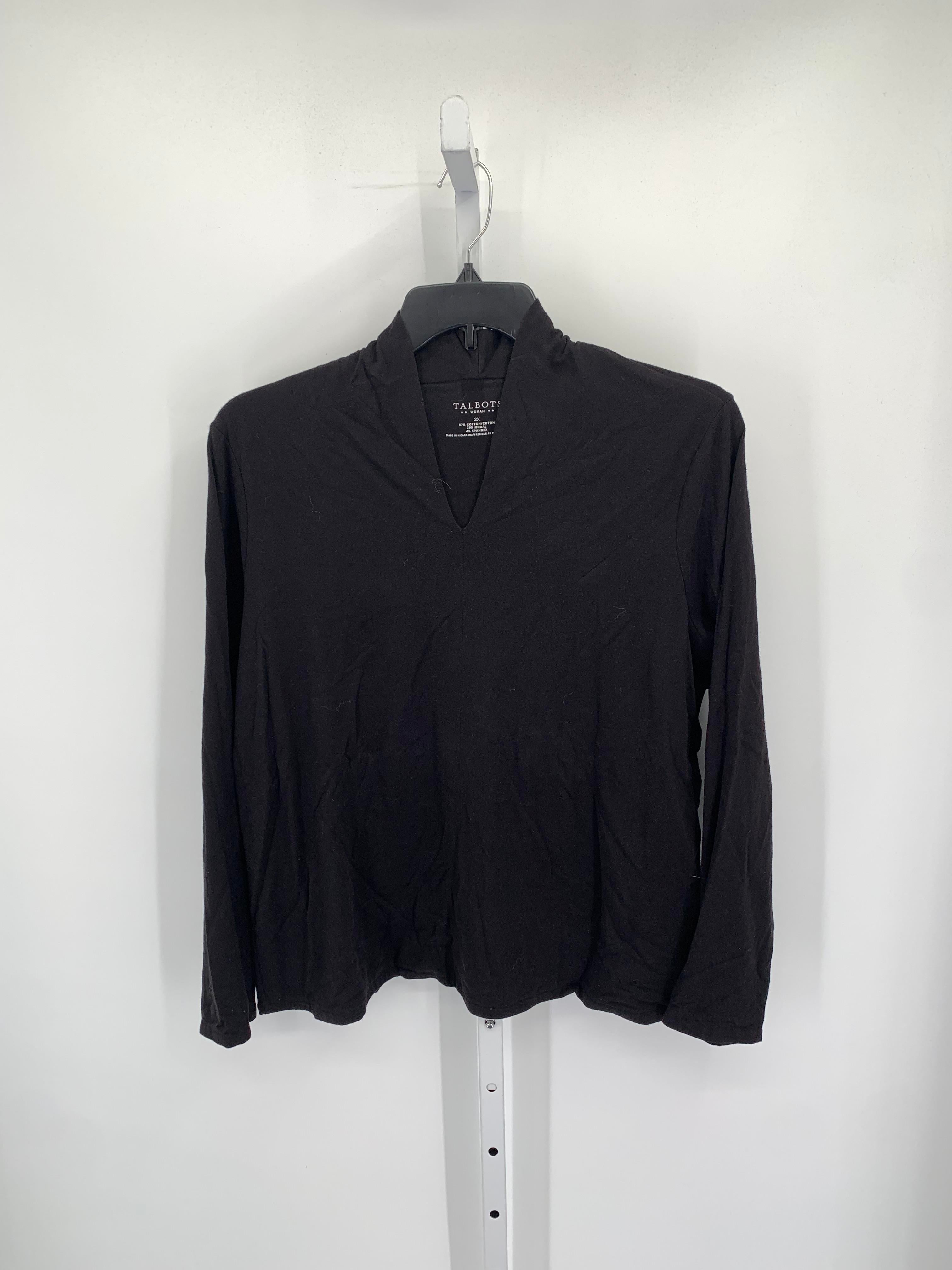 Talbots Size 2X Womens Long Sleeve Shirt