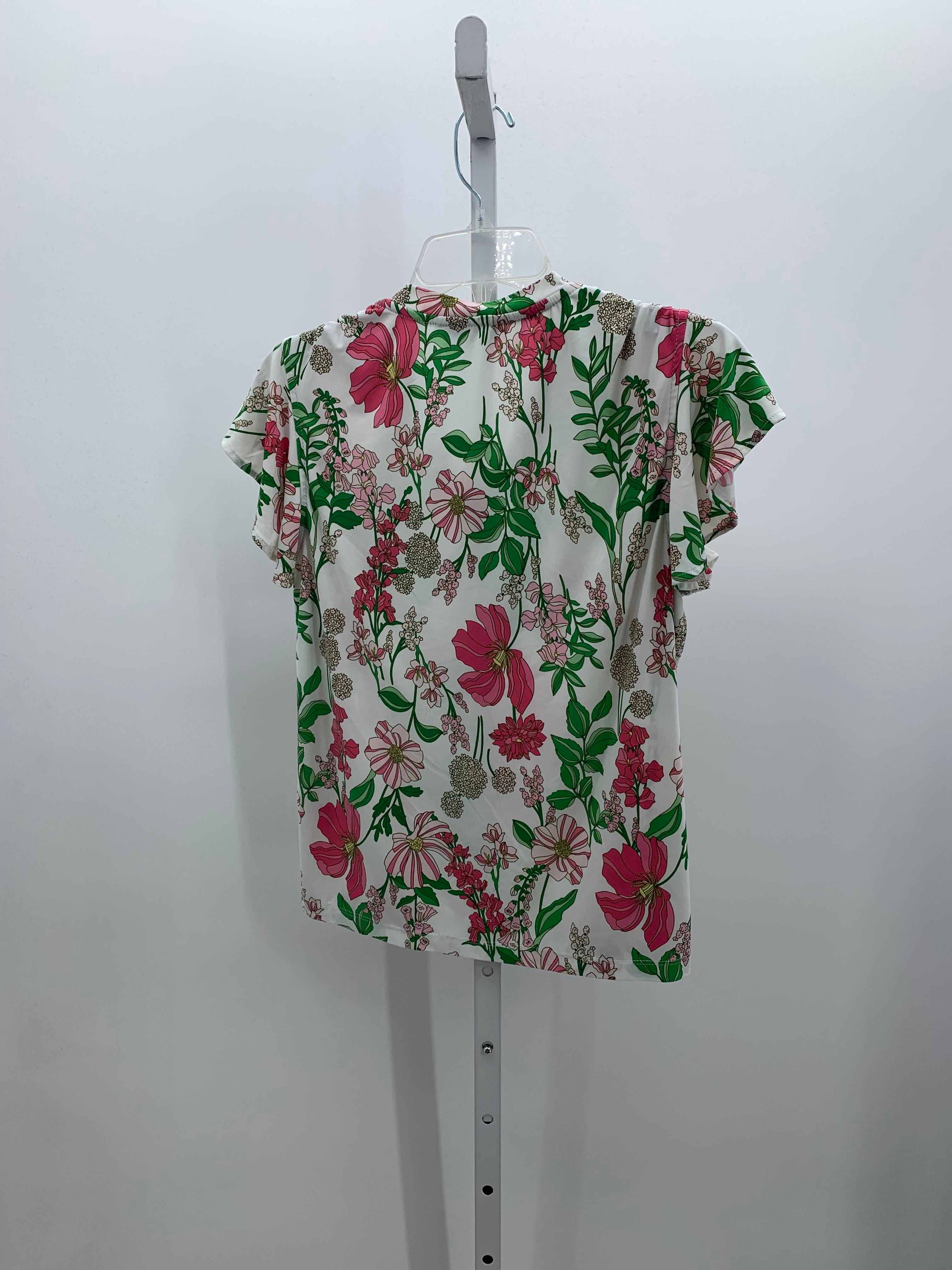 Tommy Hilfiger Size Small Misses Short Sleeve Shirt